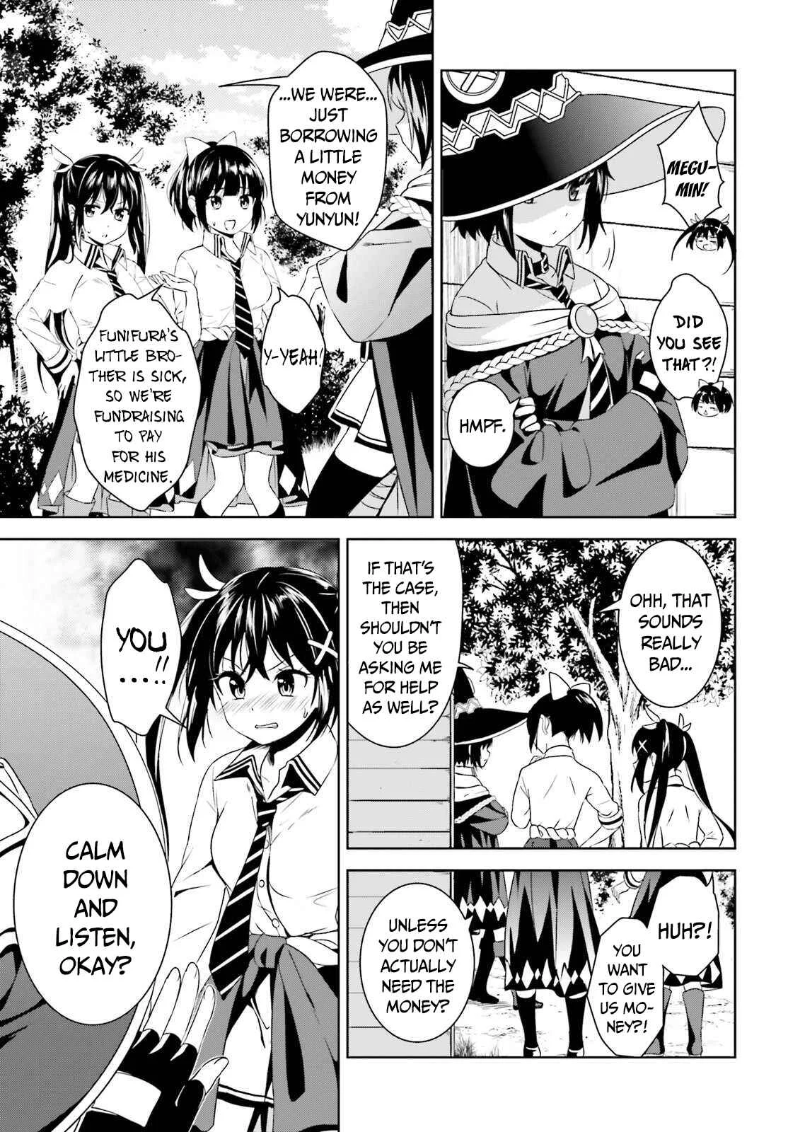 Kono Subarashii Sekai ni Bakuen wo! Chapter 4: Consult the Crimson Demon Clan's Greatest Genius About Your Problems! - Page 27