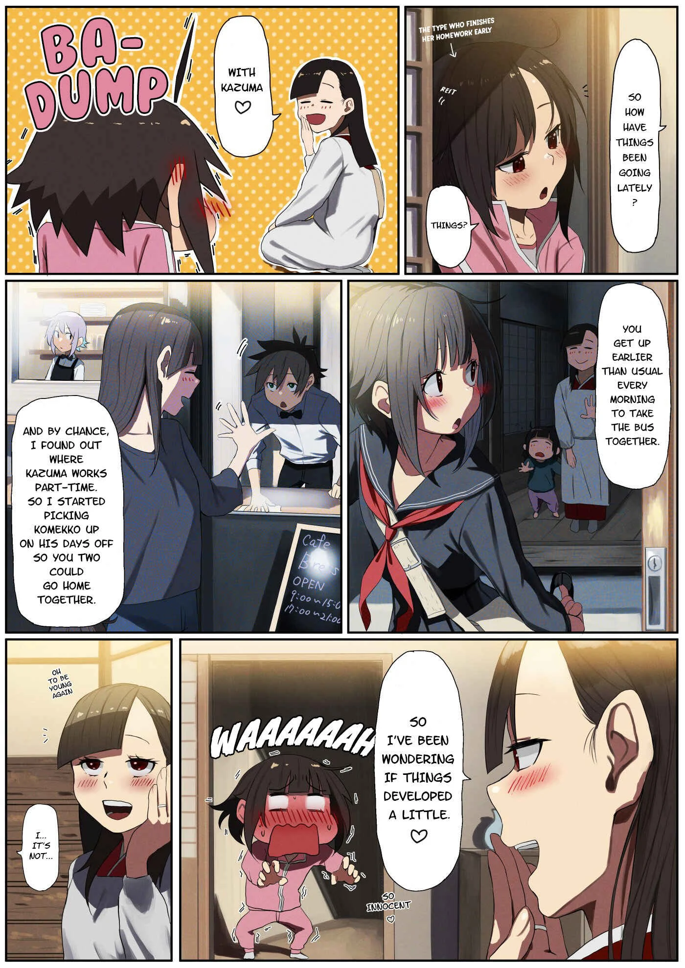 Kono Subarashii Sekai ni Shukufuku wo! - Modern Konosuba (Doujinshi) Chapter 1: "Meeting" - Page 7