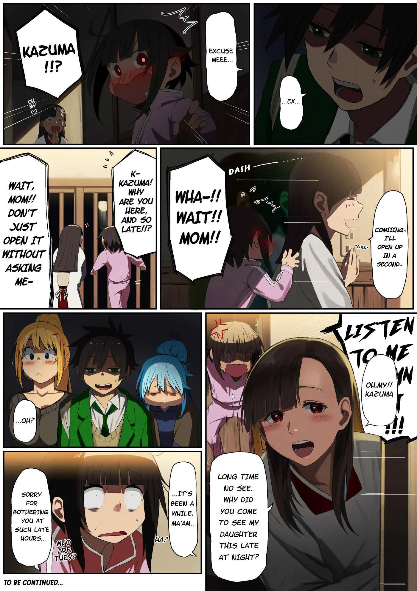 Kono Subarashii Sekai ni Shukufuku wo! - Modern Konosuba (Doujinshi) Chapter 1: "Meeting" - Page 9