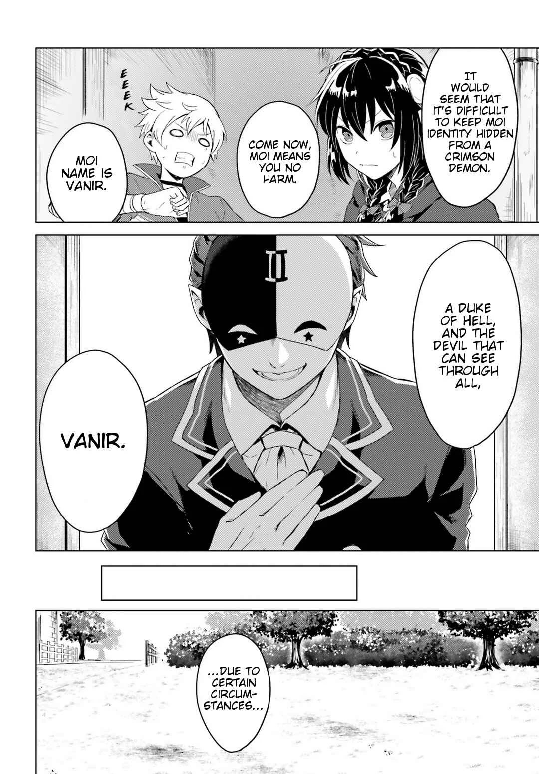 Kono Subarashii Sekai ni Shukufuku wo! Spin-off: Kono Kamen no Akuma ni Soudan wo! Chapter 1: Moi Has Started Helping People - Page 20