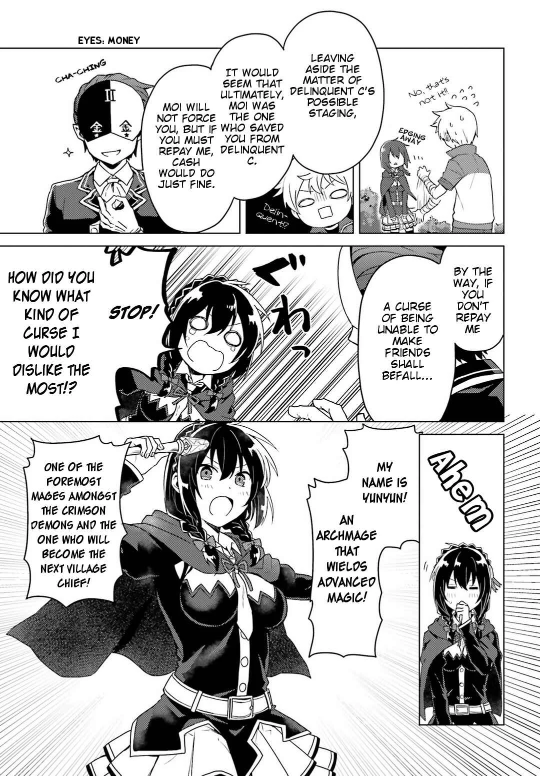 Kono Subarashii Sekai ni Shukufuku wo! Spin-off: Kono Kamen no Akuma ni Soudan wo! Chapter 1: Moi Has Started Helping People - Page 23