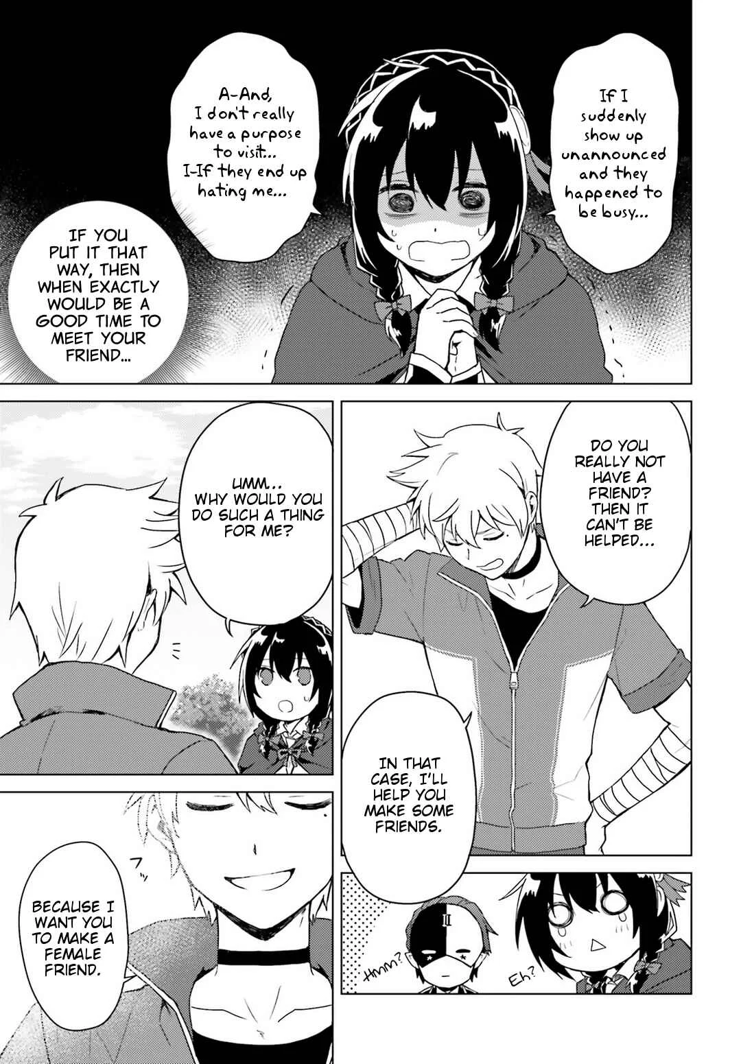 Kono Subarashii Sekai ni Shukufuku wo! Spin-off: Kono Kamen no Akuma ni Soudan wo! Chapter 1: Moi Has Started Helping People - Page 25
