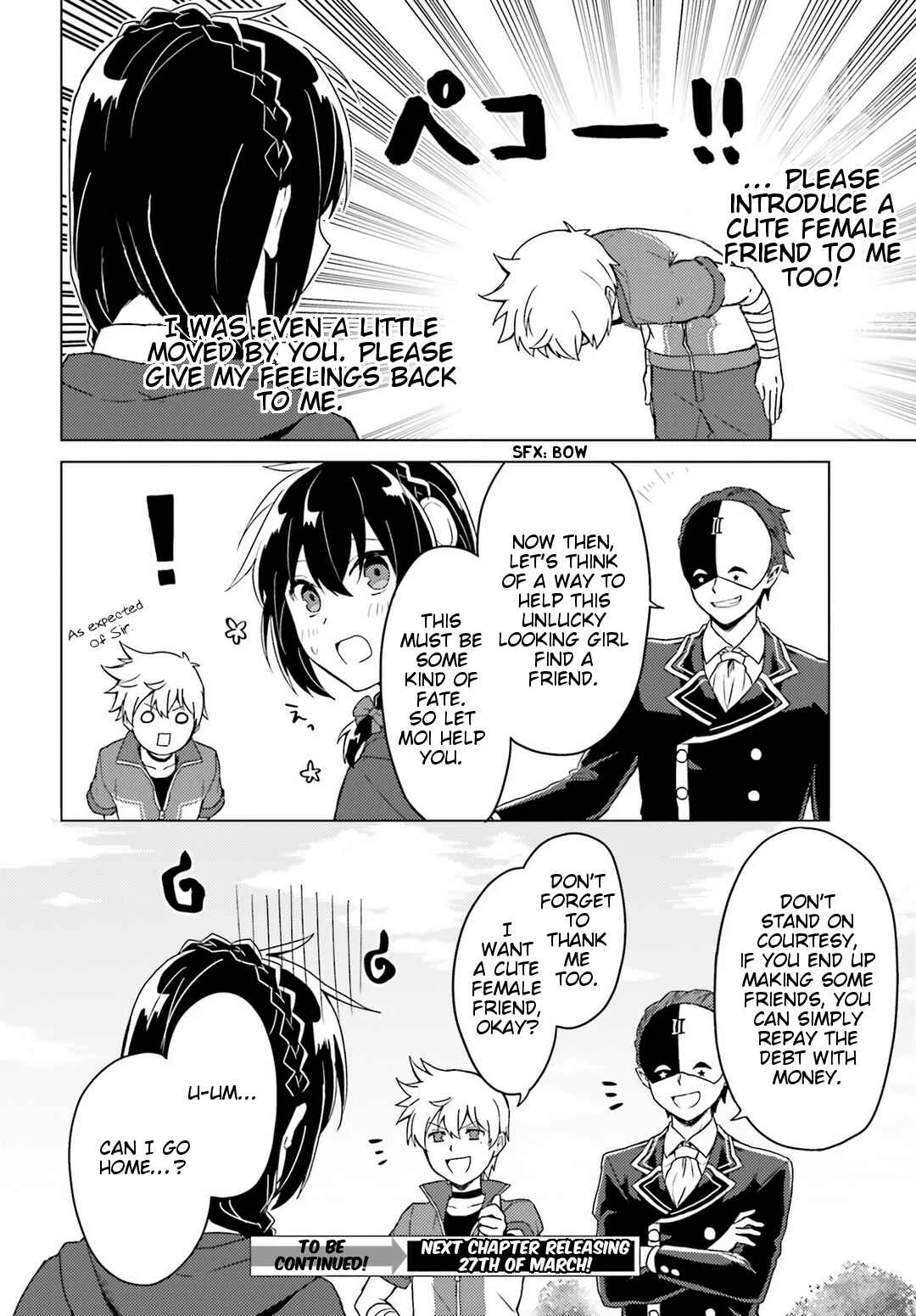 Kono Subarashii Sekai ni Shukufuku wo! Spin-off: Kono Kamen no Akuma ni Soudan wo! Chapter 1: Moi Has Started Helping People - Page 26