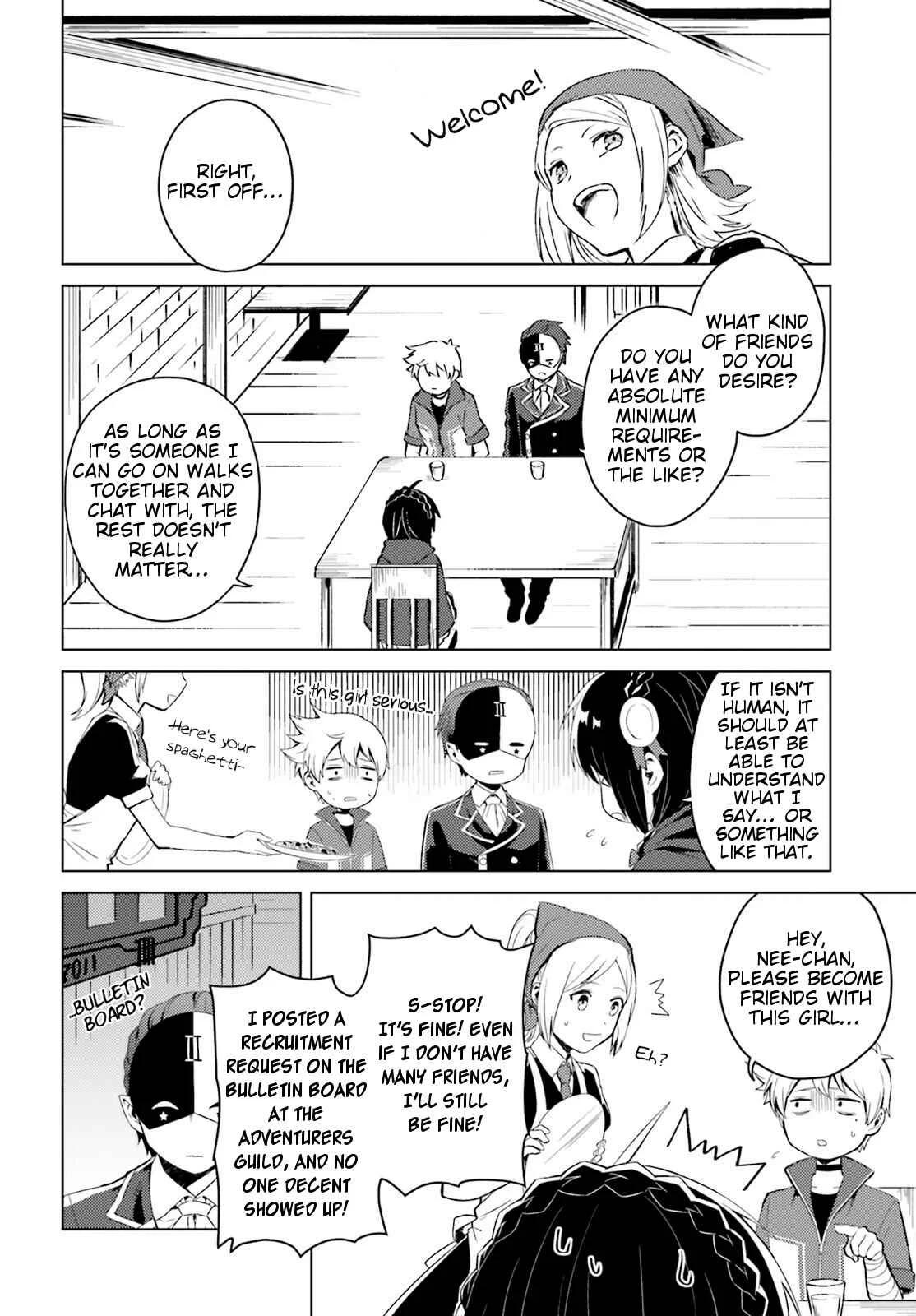 Kono Subarashii Sekai ni Shukufuku wo! Spin-off: Kono Kamen no Akuma ni Soudan wo! Chapter 2: Today at the Consulting Center - Page 2