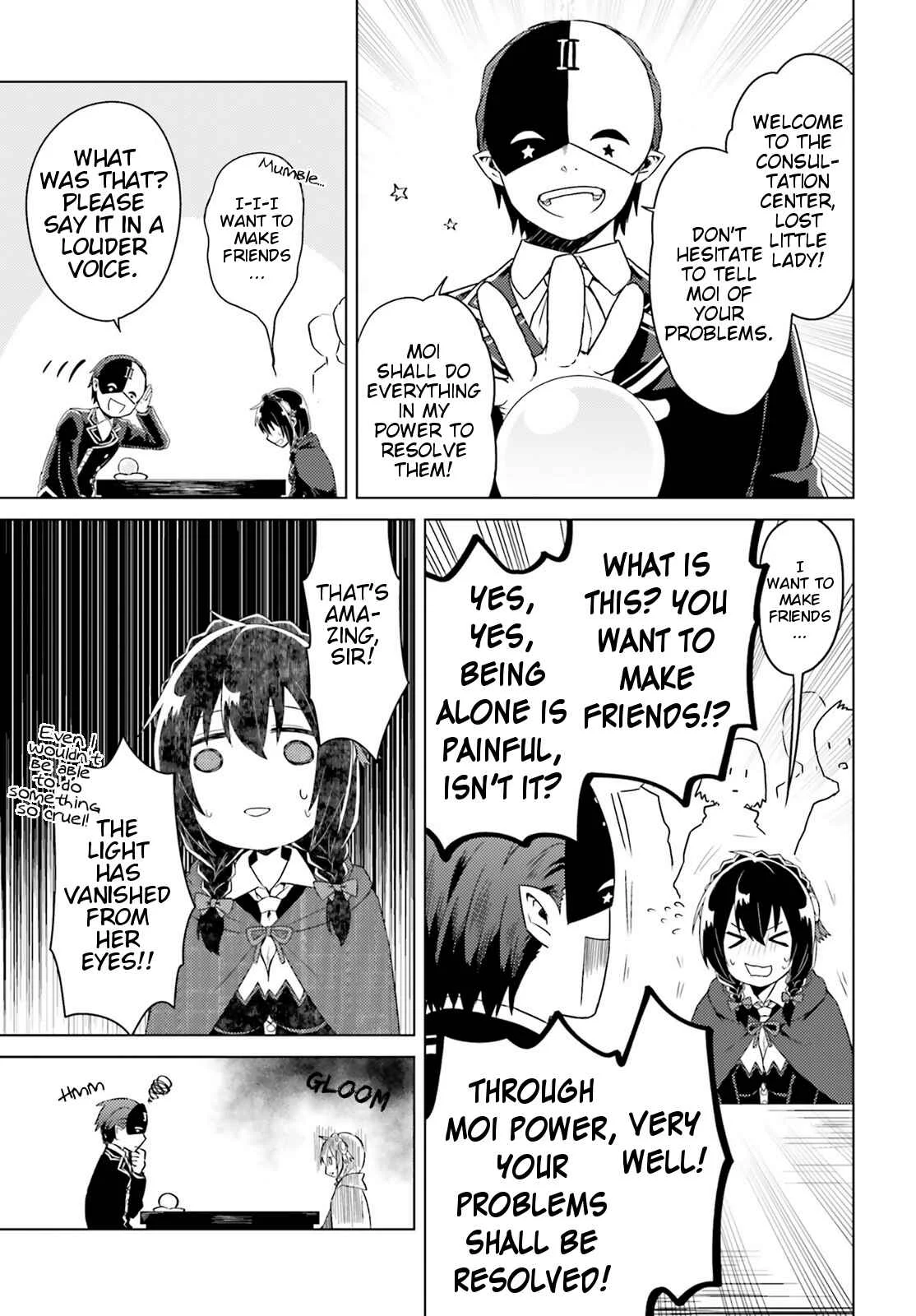 Kono Subarashii Sekai ni Shukufuku wo! Spin-off: Kono Kamen no Akuma ni Soudan wo! Chapter 2: Today at the Consulting Center - Page 7