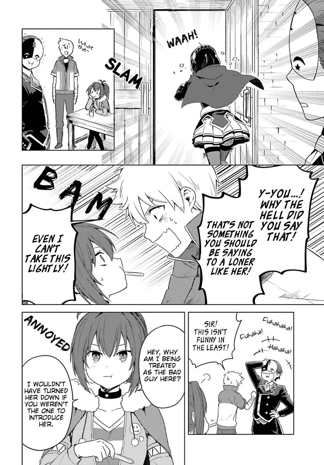 Kono Subarashii Sekai ni Shukufuku wo! Spin-off: Kono Kamen no Akuma ni Soudan wo! Chapter 2: Today at the Consulting Center - Page 12