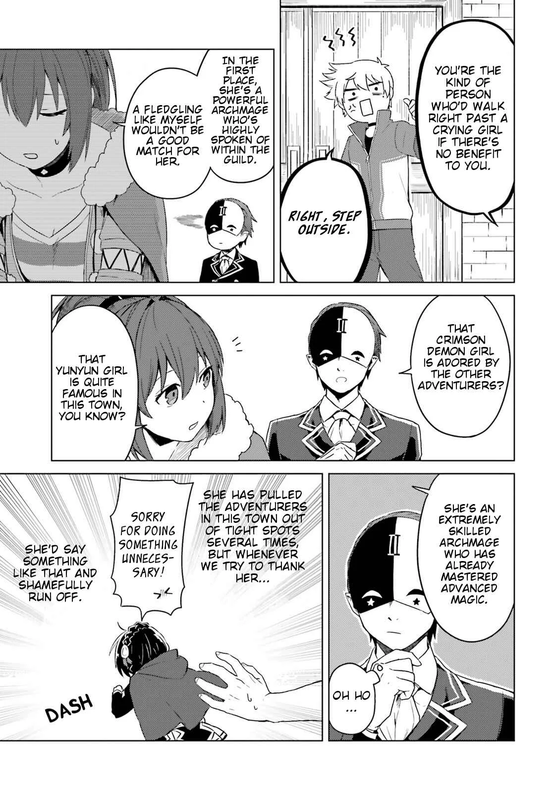 Kono Subarashii Sekai ni Shukufuku wo! Spin-off: Kono Kamen no Akuma ni Soudan wo! Chapter 2: Today at the Consulting Center - Page 13