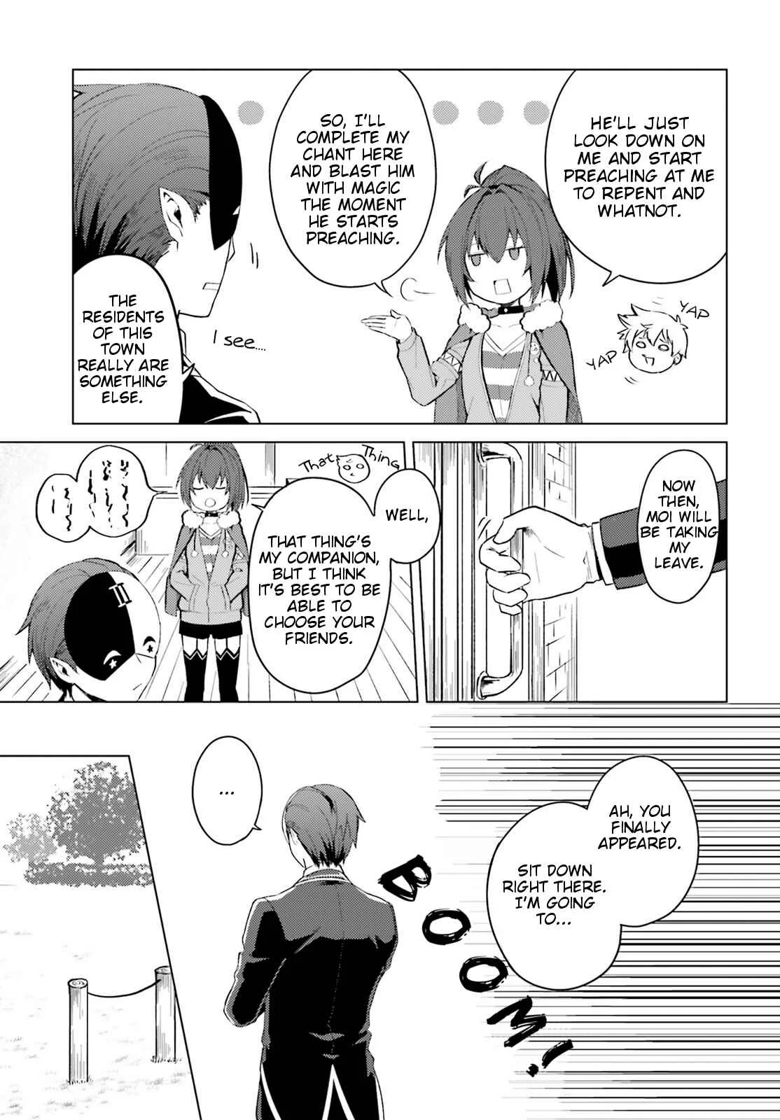 Kono Subarashii Sekai ni Shukufuku wo! Spin-off: Kono Kamen no Akuma ni Soudan wo! Chapter 2: Today at the Consulting Center - Page 15