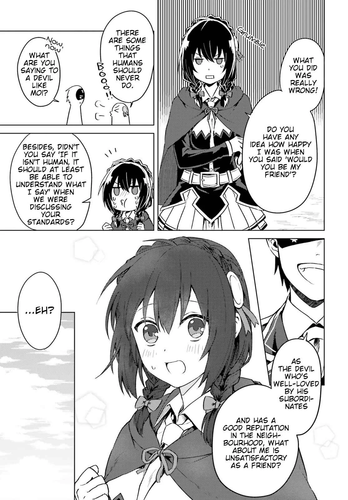Kono Subarashii Sekai ni Shukufuku wo! Spin-off: Kono Kamen no Akuma ni Soudan wo! Chapter 2: Today at the Consulting Center - Page 19