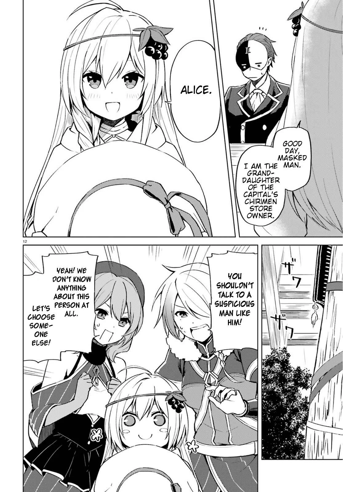 Kono Subarashii Sekai ni Shukufuku wo! Spin-off: Kono Kamen no Akuma ni Soudan wo! Chapter 3: Today as a Follower - Page 12