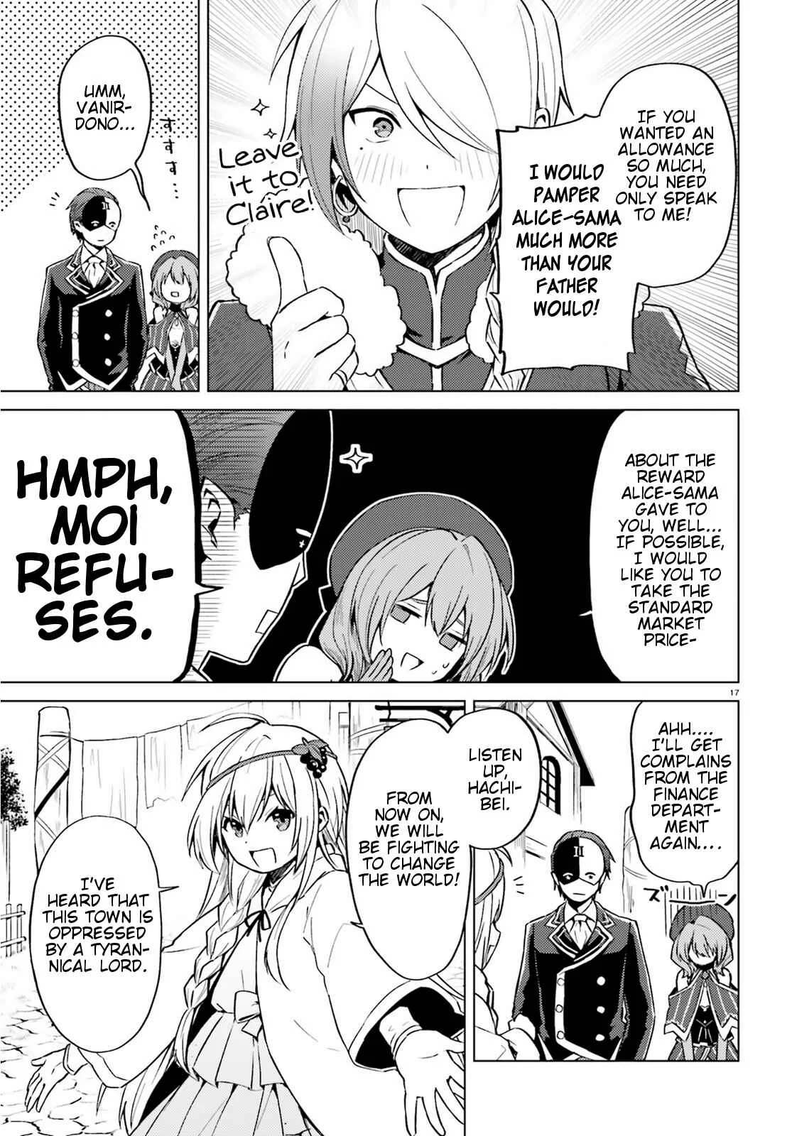 Kono Subarashii Sekai ni Shukufuku wo! Spin-off: Kono Kamen no Akuma ni Soudan wo! Chapter 3: Today as a Follower - Page 17