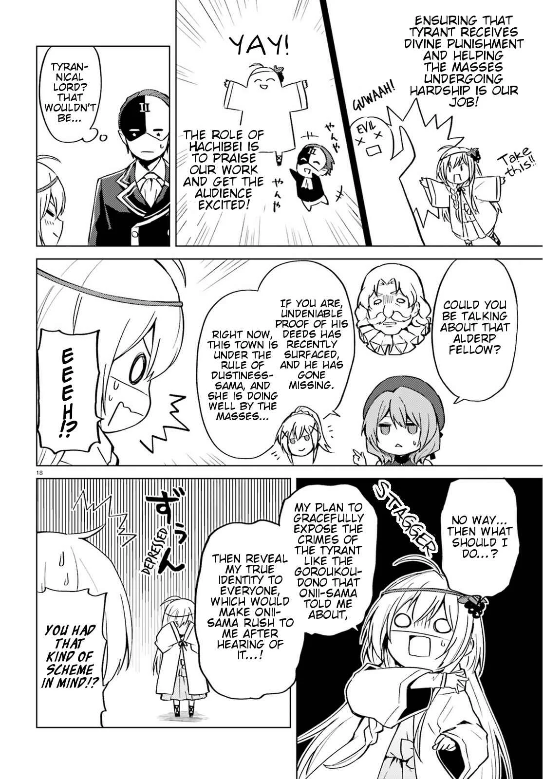 Kono Subarashii Sekai ni Shukufuku wo! Spin-off: Kono Kamen no Akuma ni Soudan wo! Chapter 3: Today as a Follower - Page 18