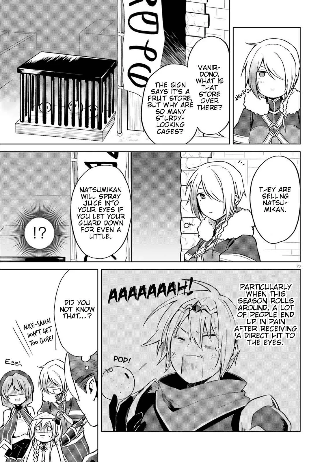 Kono Subarashii Sekai ni Shukufuku wo! Spin-off: Kono Kamen no Akuma ni Soudan wo! Chapter 3: Today as a Follower - Page 23
