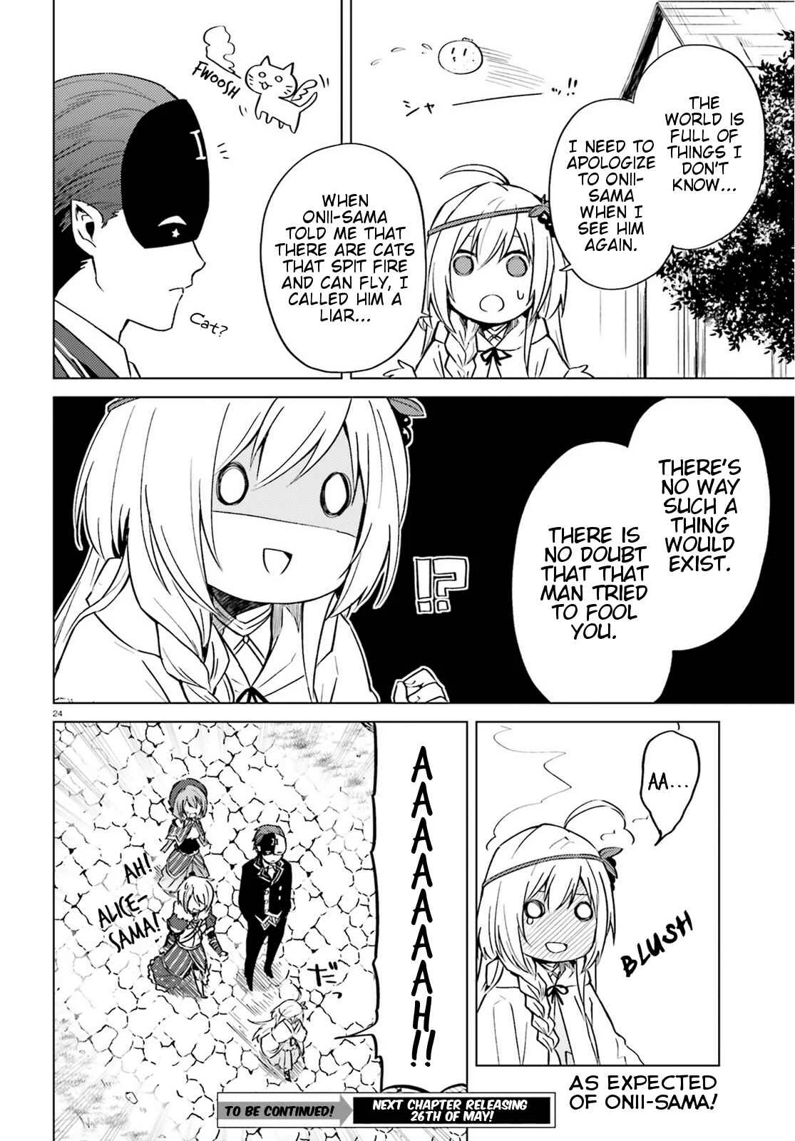 Kono Subarashii Sekai ni Shukufuku wo! Spin-off: Kono Kamen no Akuma ni Soudan wo! Chapter 3: Today as a Follower - Page 24
