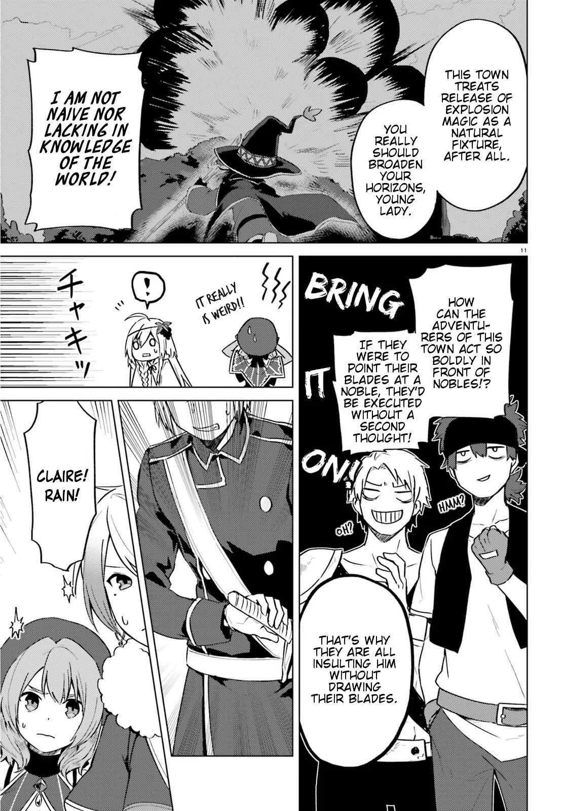 Kono Subarashii Sekai ni Shukufuku wo! Spin-off: Kono Kamen no Akuma ni Soudan wo! Chapter 4: Today as a Fool - Page 11