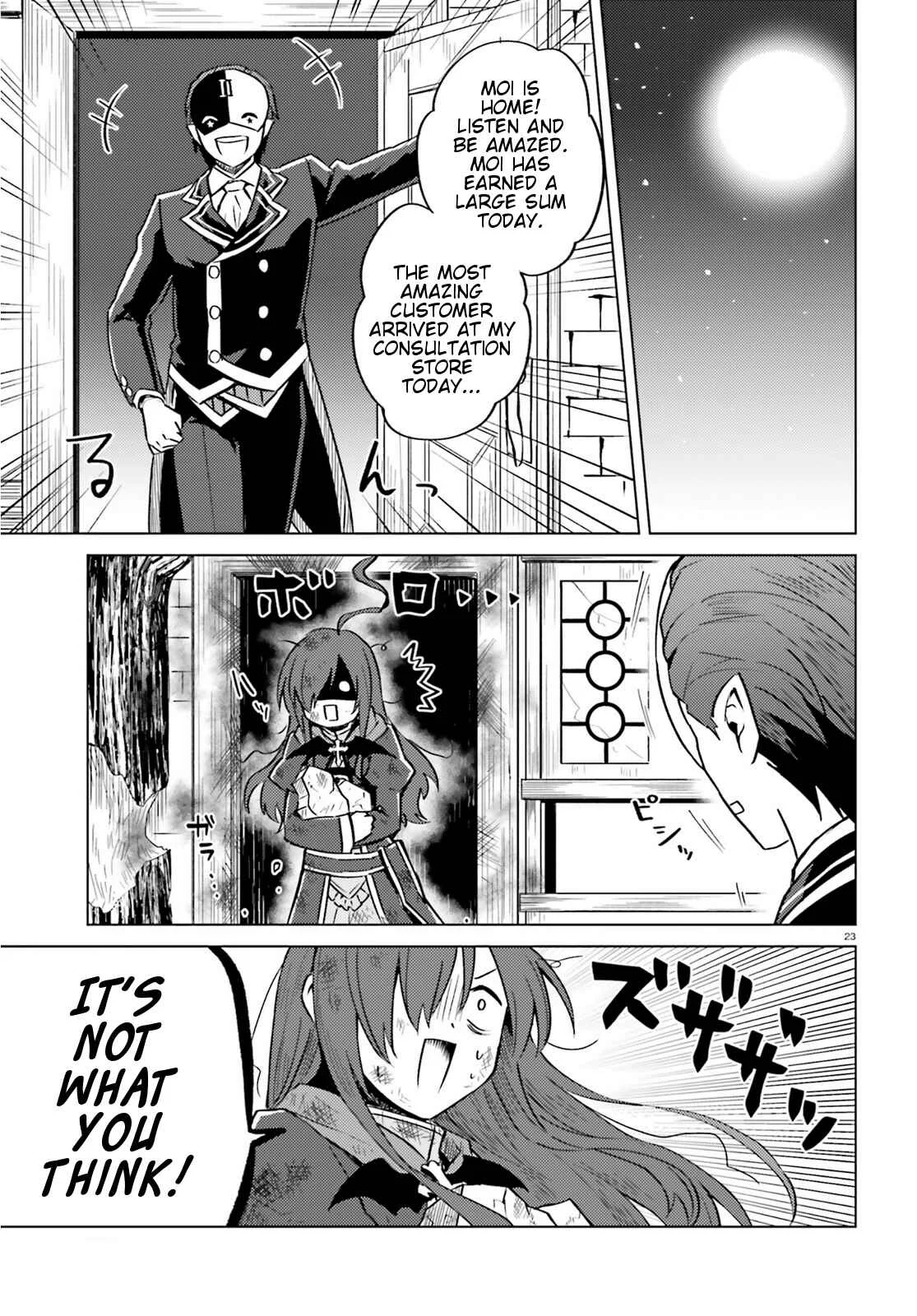 Kono Subarashii Sekai ni Shukufuku wo! Spin-off: Kono Kamen no Akuma ni Soudan wo! Chapter 4: Today as a Fool - Page 23