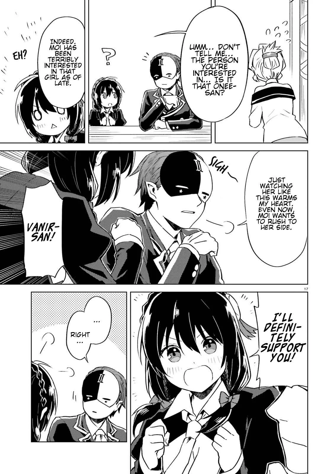 Kono Subarashii Sekai ni Shukufuku wo! Spin-off: Kono Kamen no Akuma ni Soudan wo! Chapter 5: Today as a Consultant - Page 17