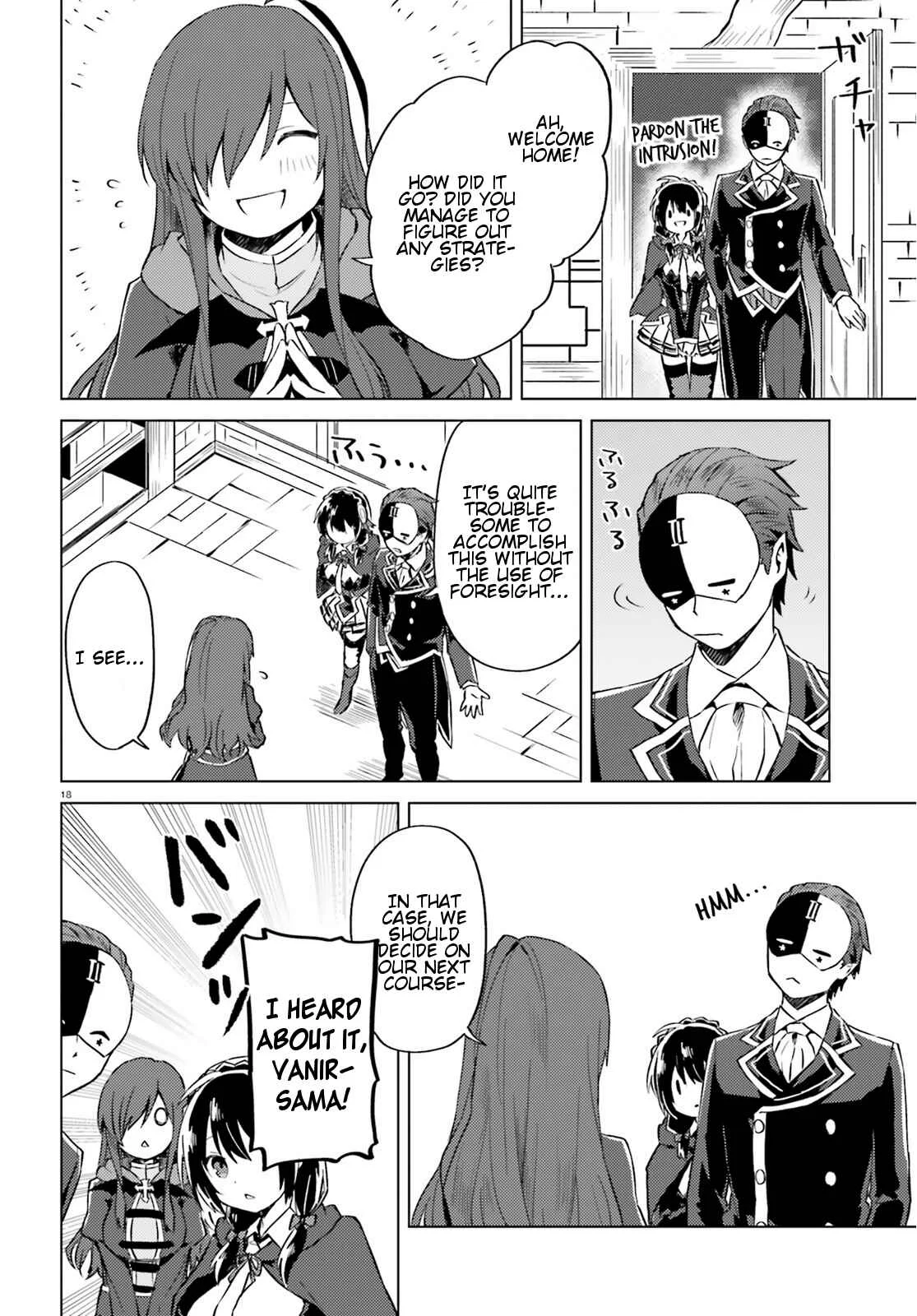 Kono Subarashii Sekai ni Shukufuku wo! Spin-off: Kono Kamen no Akuma ni Soudan wo! Chapter 5: Today as a Consultant - Page 18
