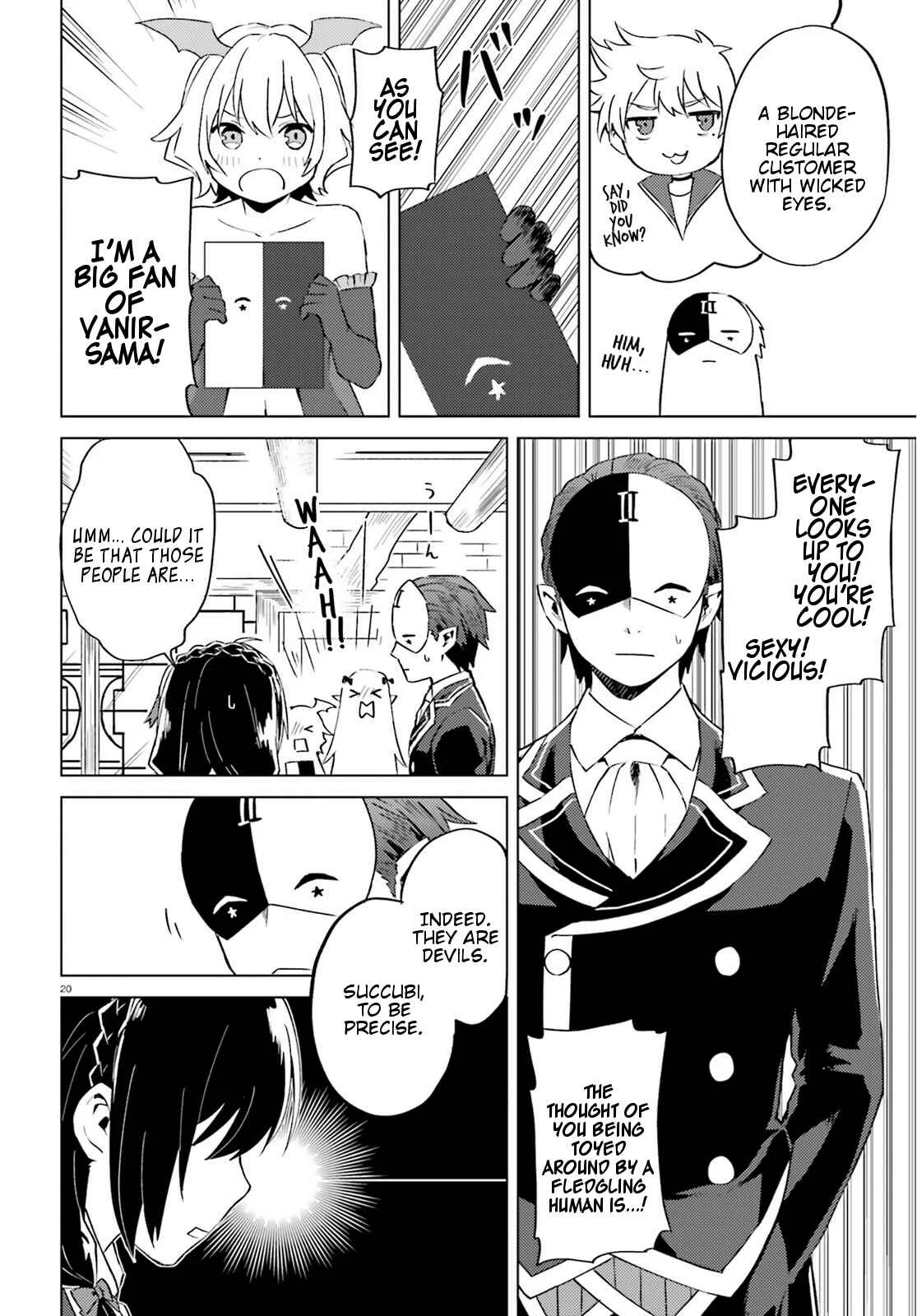 Kono Subarashii Sekai ni Shukufuku wo! Spin-off: Kono Kamen no Akuma ni Soudan wo! Chapter 5: Today as a Consultant - Page 20