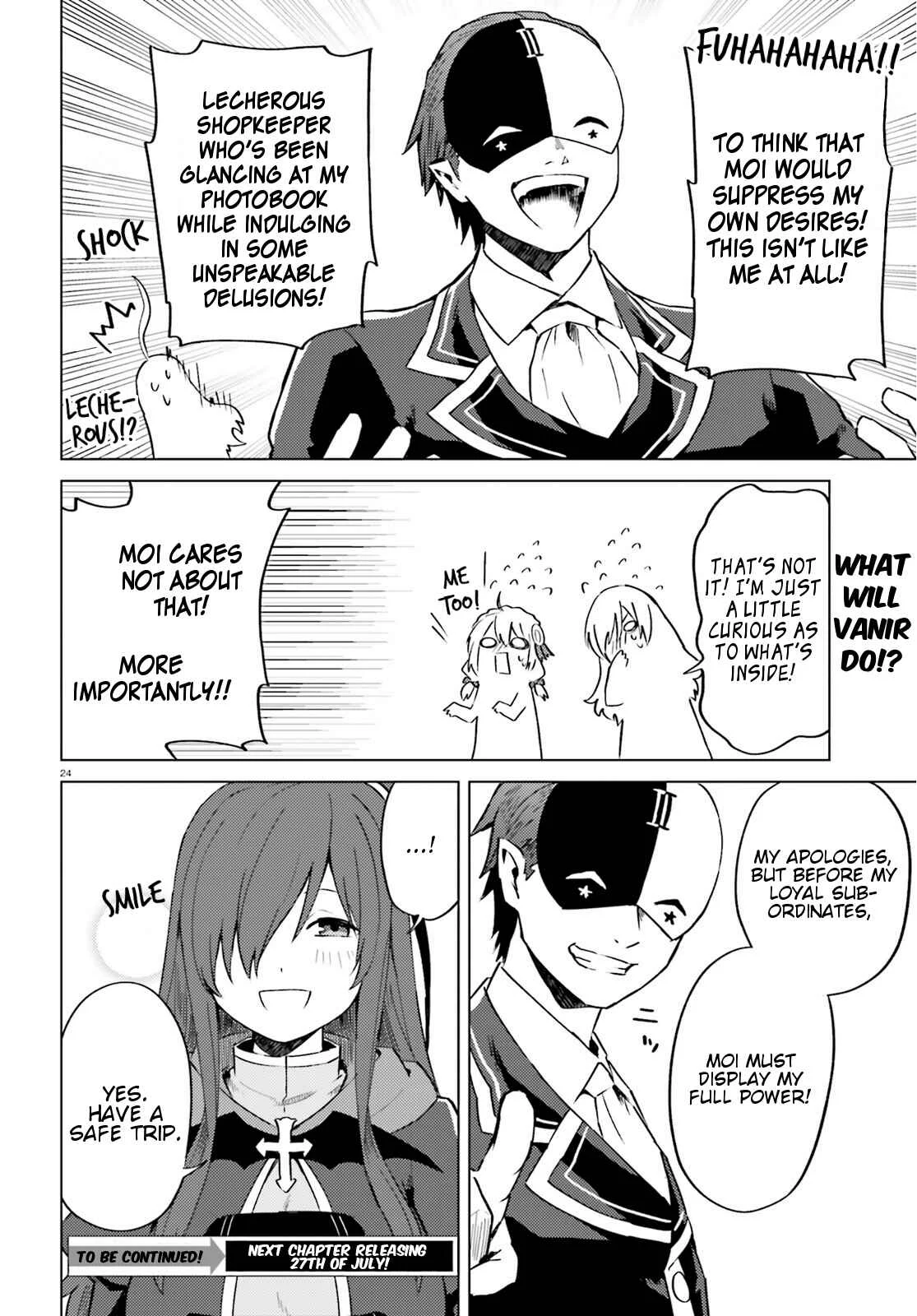 Kono Subarashii Sekai ni Shukufuku wo! Spin-off: Kono Kamen no Akuma ni Soudan wo! Chapter 5: Today as a Consultant - Page 24