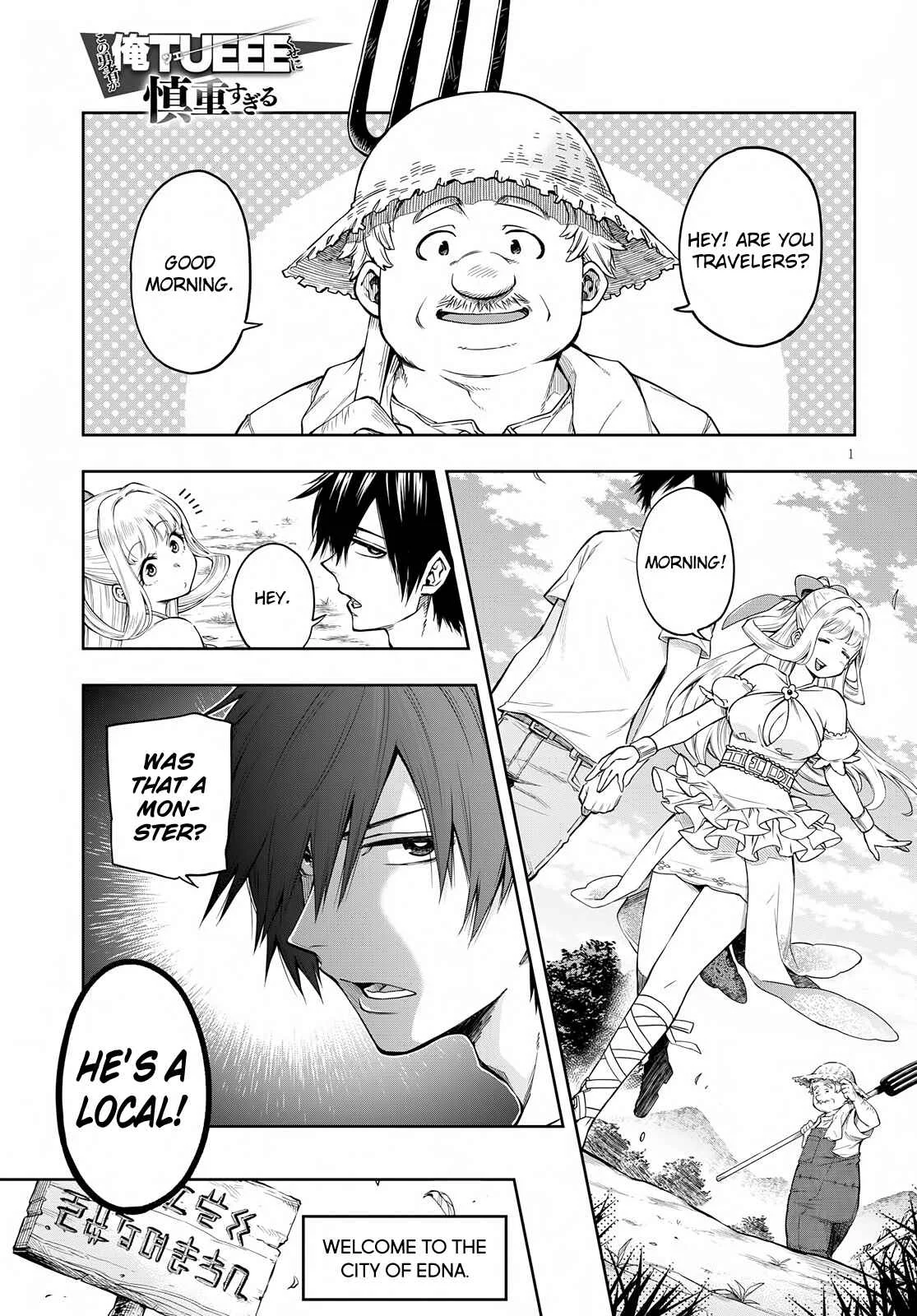Kono Yuusha ga Ore TUEEE Kuse ni Shinchou Sugiru Chapter 2: The First Monster - Page 2