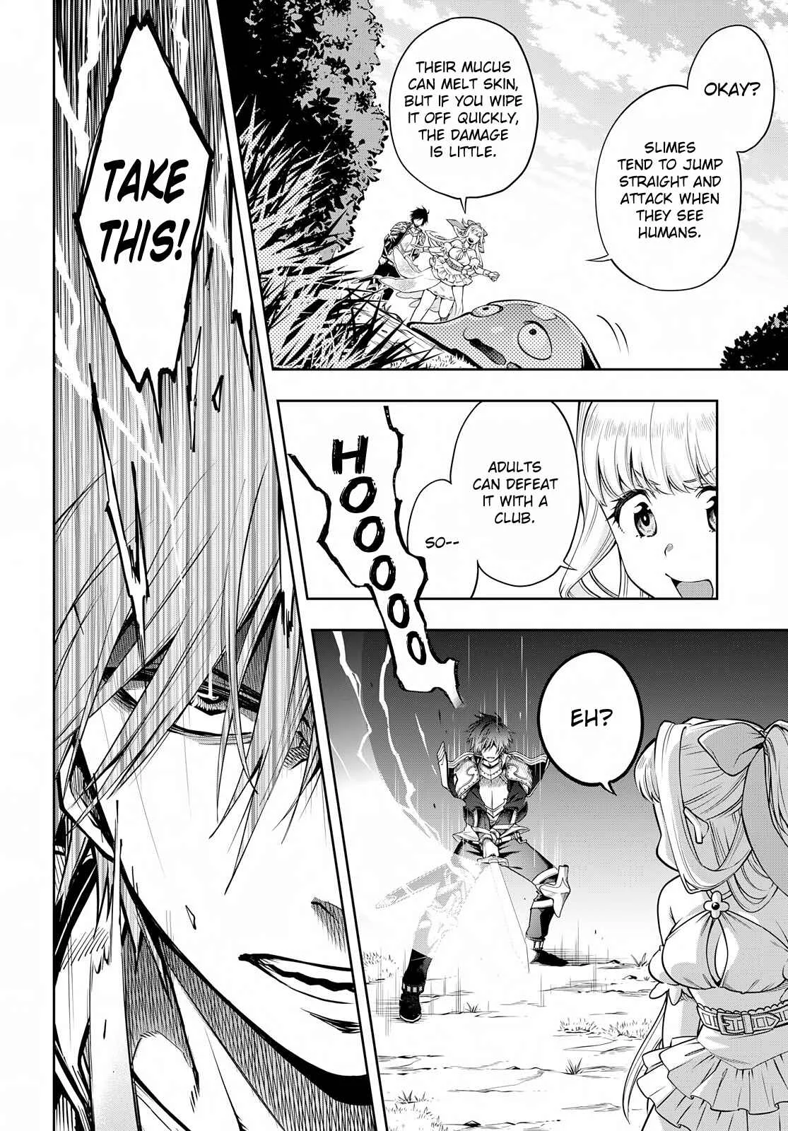 Kono Yuusha ga Ore TUEEE Kuse ni Shinchou Sugiru Chapter 2: The First Monster - Page 12