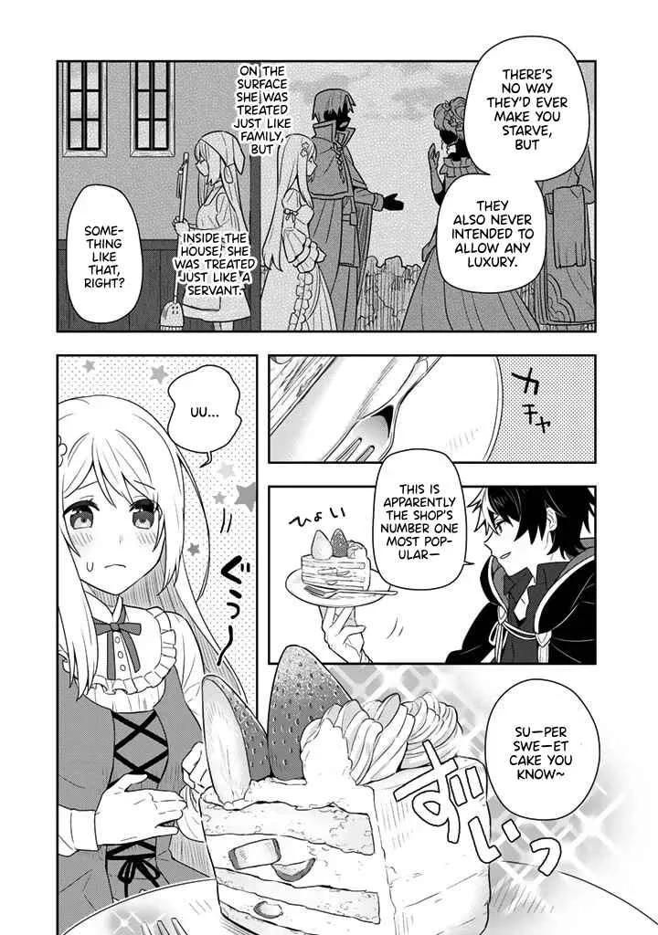 Konyaku Haki Sareta Reijou o Hirotta Ore ga, Ikenai Koto wo Oshiekomu: Oishii Mono o Tabesasete Oshare o Sasete, Sekaiichi Shiawase na Shoujo ni Produce! Chapter 4 - Page 15