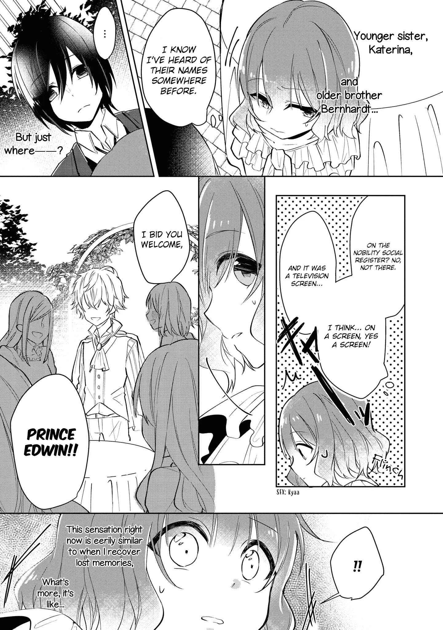 Konyakusha ga Akuyaku de Komattemasu Chapter 1: Meeting Part 1 - Page 18