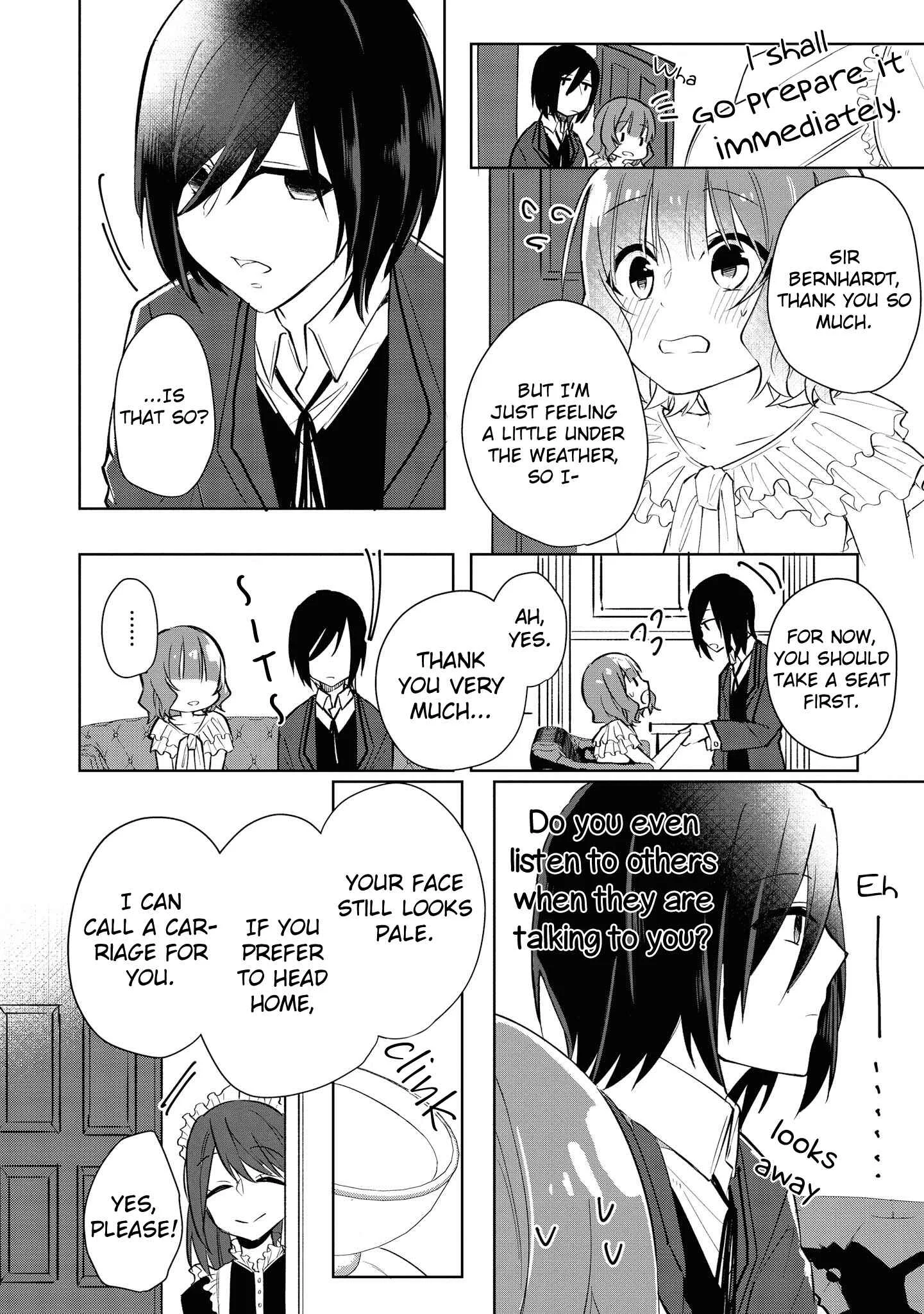 Konyakusha ga Akuyaku de Komattemasu Chapter 1: Meeting Part 1 - Page 23