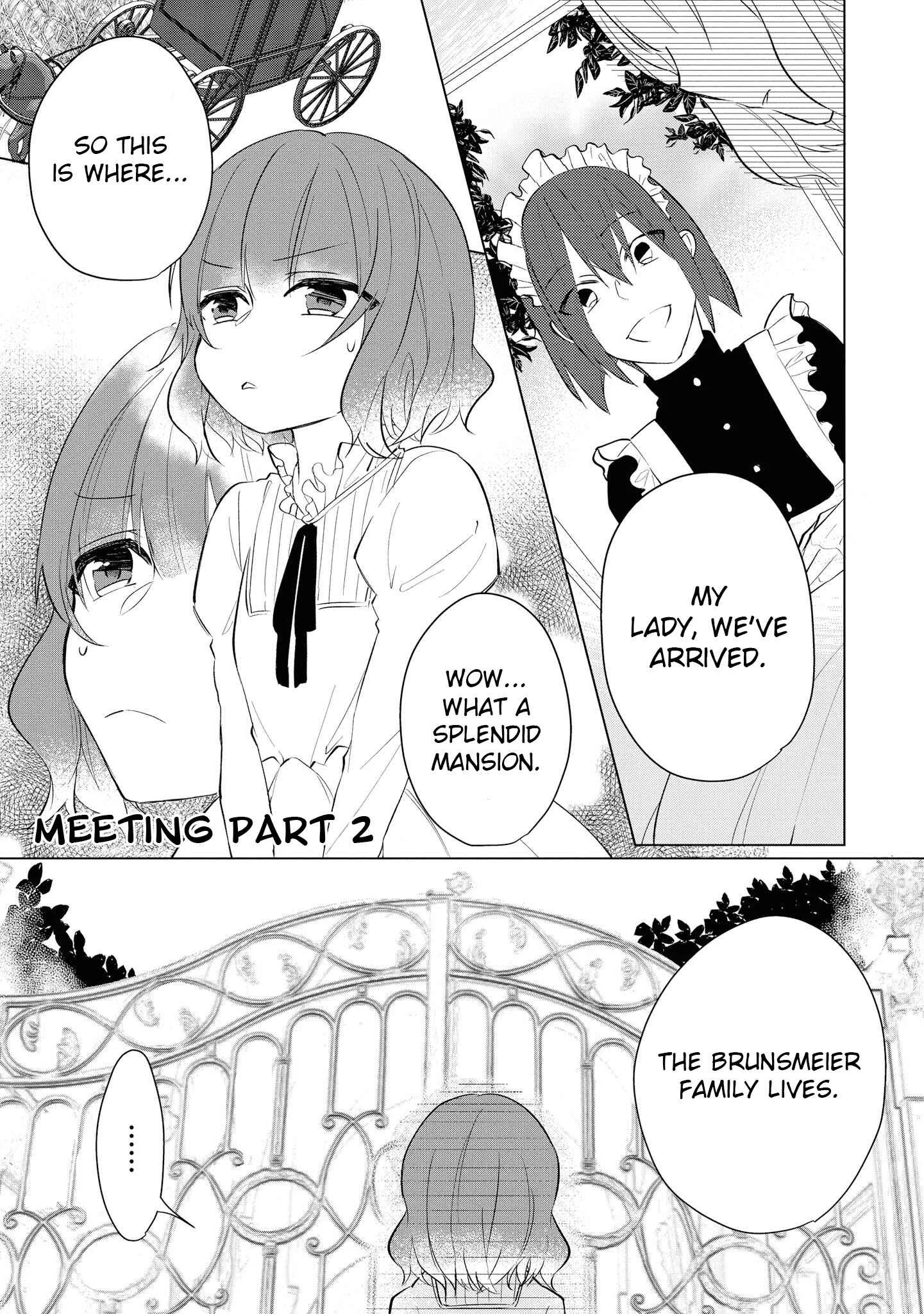 Konyakusha ga Akuyaku de Komattemasu Chapter 2: Meeting Part 2 - Page 1