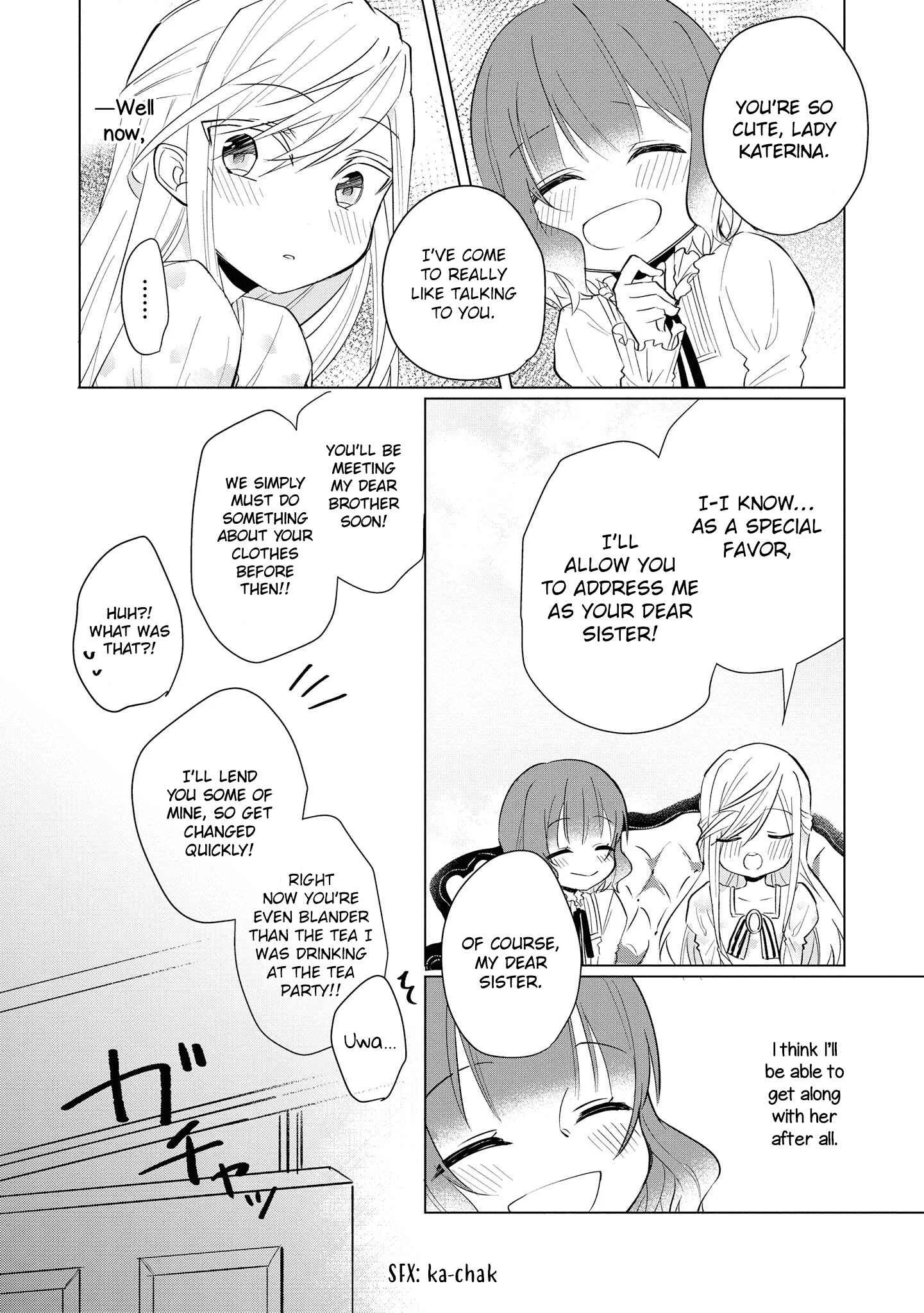 Konyakusha ga Akuyaku de Komattemasu Chapter 2: Meeting Part 2 - Page 13