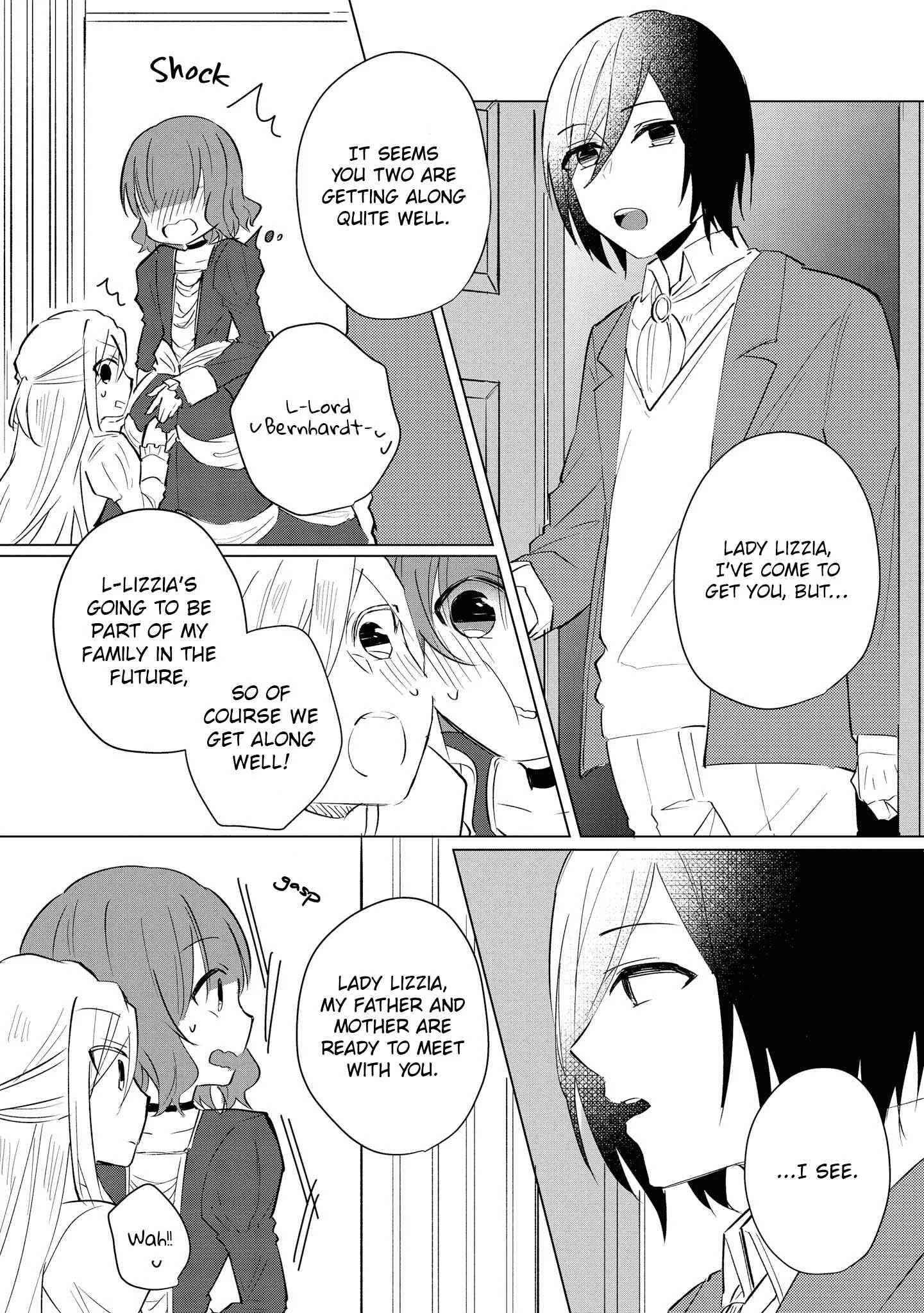 Konyakusha ga Akuyaku de Komattemasu Chapter 2: Meeting Part 2 - Page 14