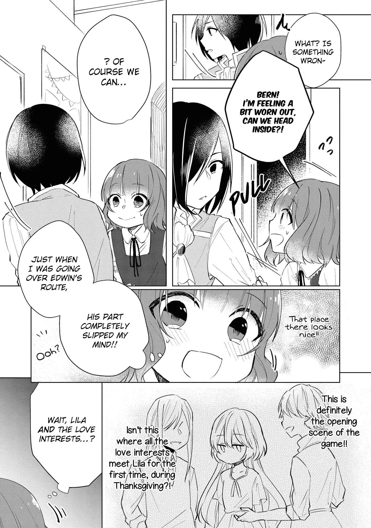 Konyakusha ga Akuyaku de Komattemasu Chapter 3: Meeting Part 3 - Page 7