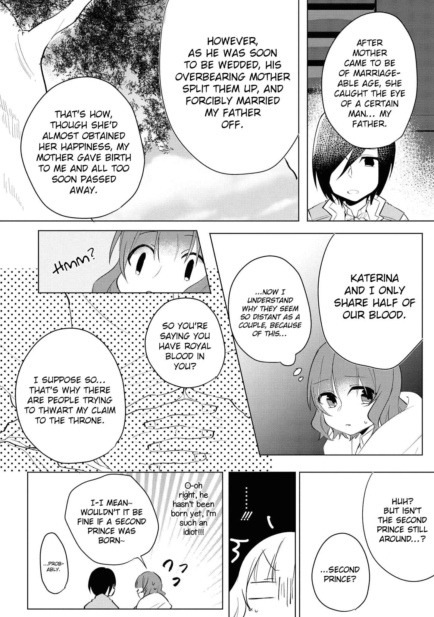 Konyakusha ga Akuyaku de Komattemasu Chapter 3: Meeting Part 3 - Page 22