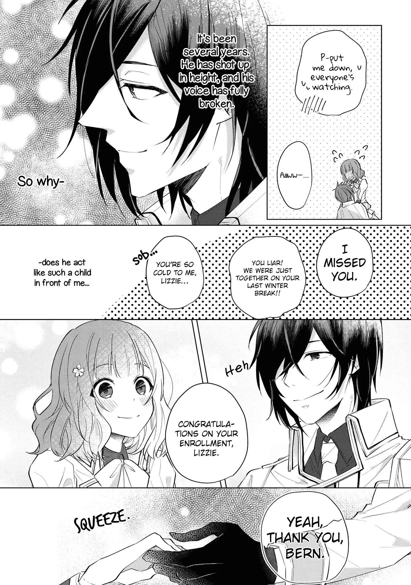 Konyakusha ga Akuyaku de Komattemasu Chapter 4: School Part 1 - Page 4