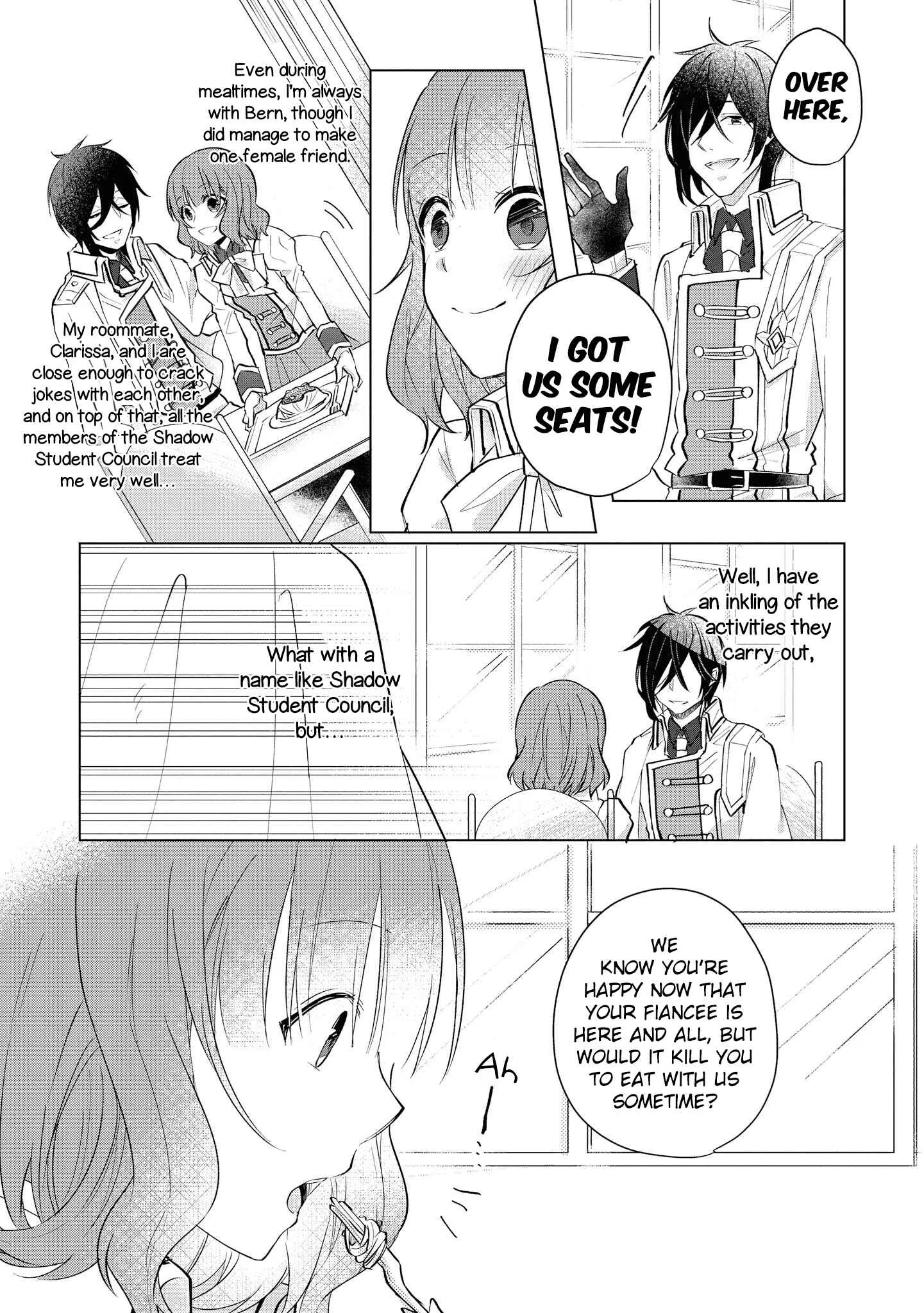 Konyakusha ga Akuyaku de Komattemasu Chapter 4: School Part 1 - Page 11
