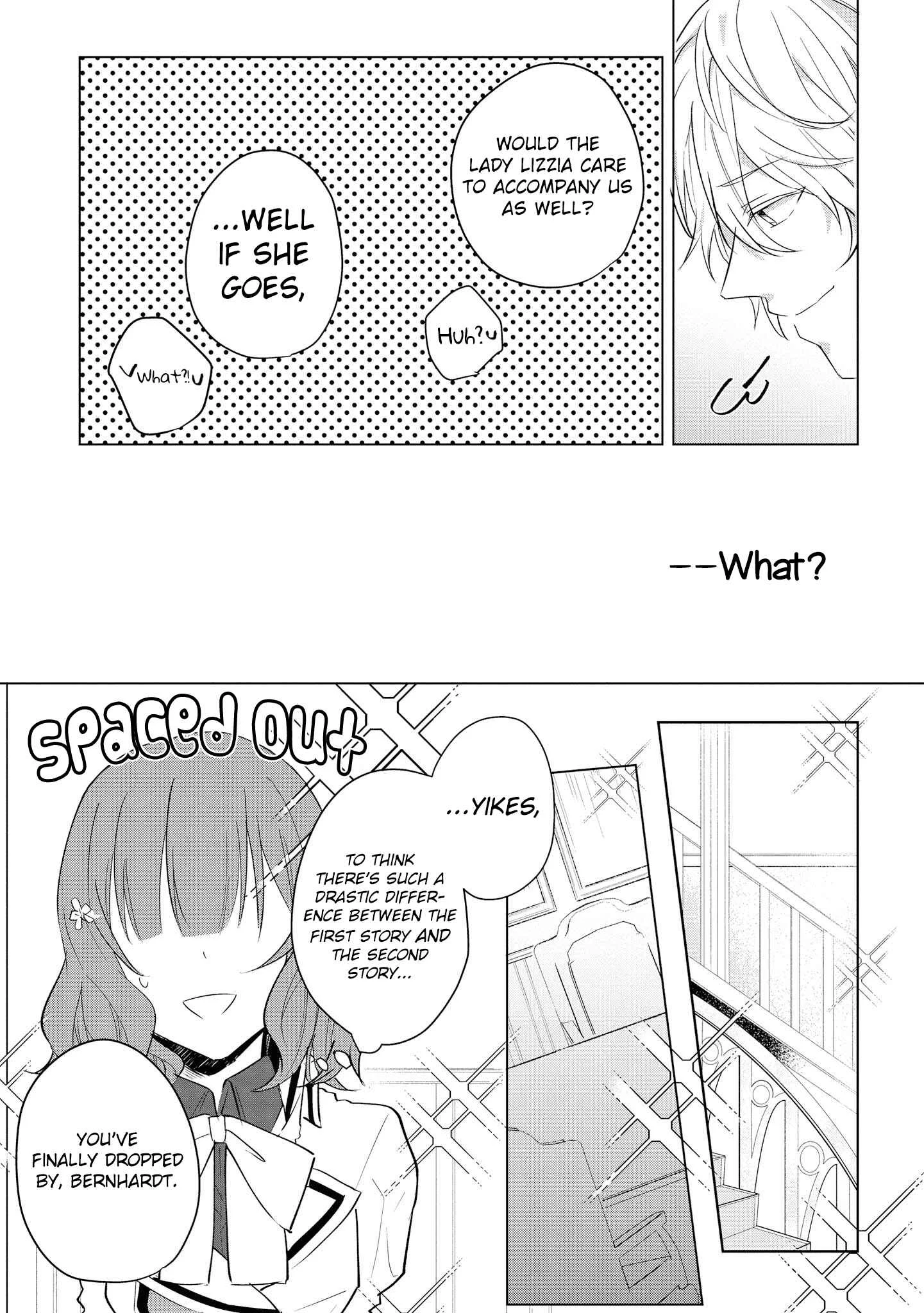 Konyakusha ga Akuyaku de Komattemasu Chapter 4: School Part 1 - Page 13