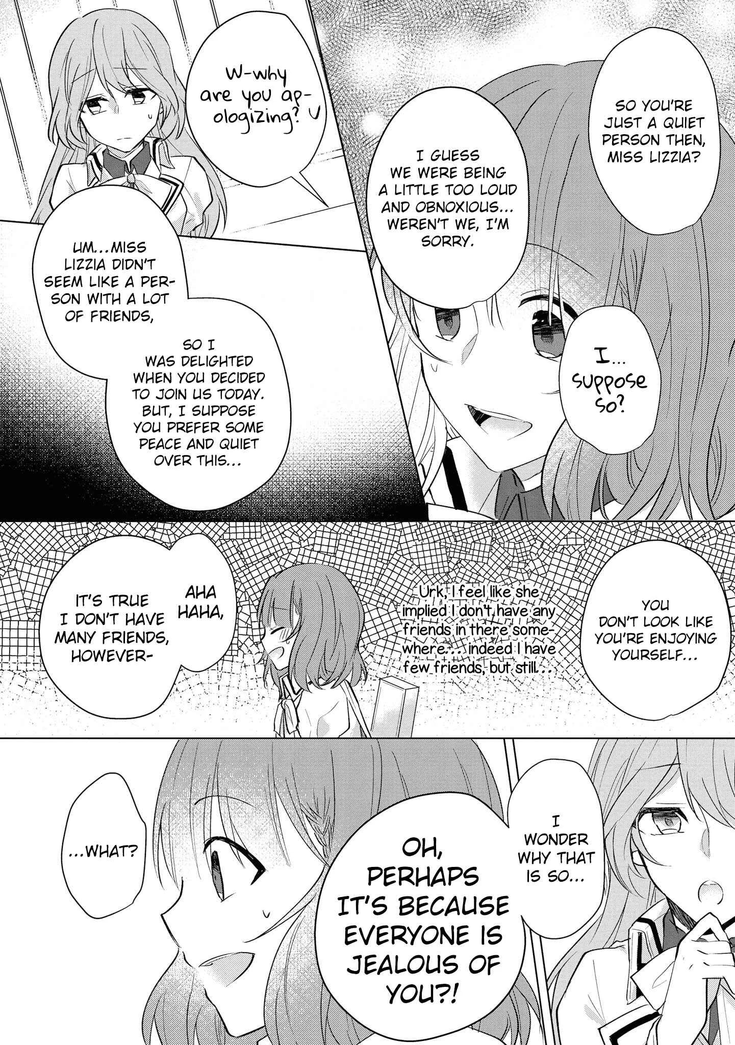 Konyakusha ga Akuyaku de Komattemasu Chapter 4: School Part 1 - Page 20