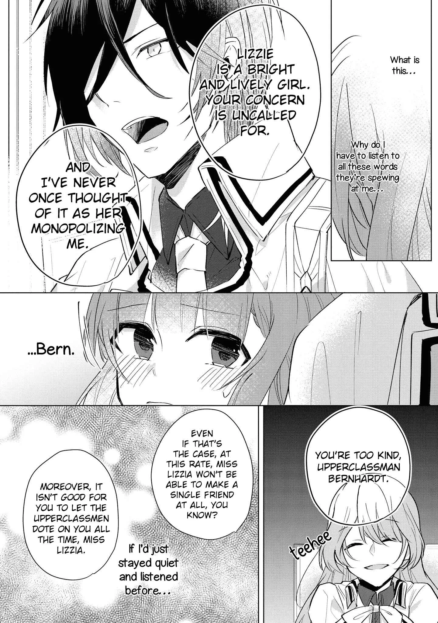 Konyakusha ga Akuyaku de Komattemasu Chapter 4: School Part 1 - Page 22