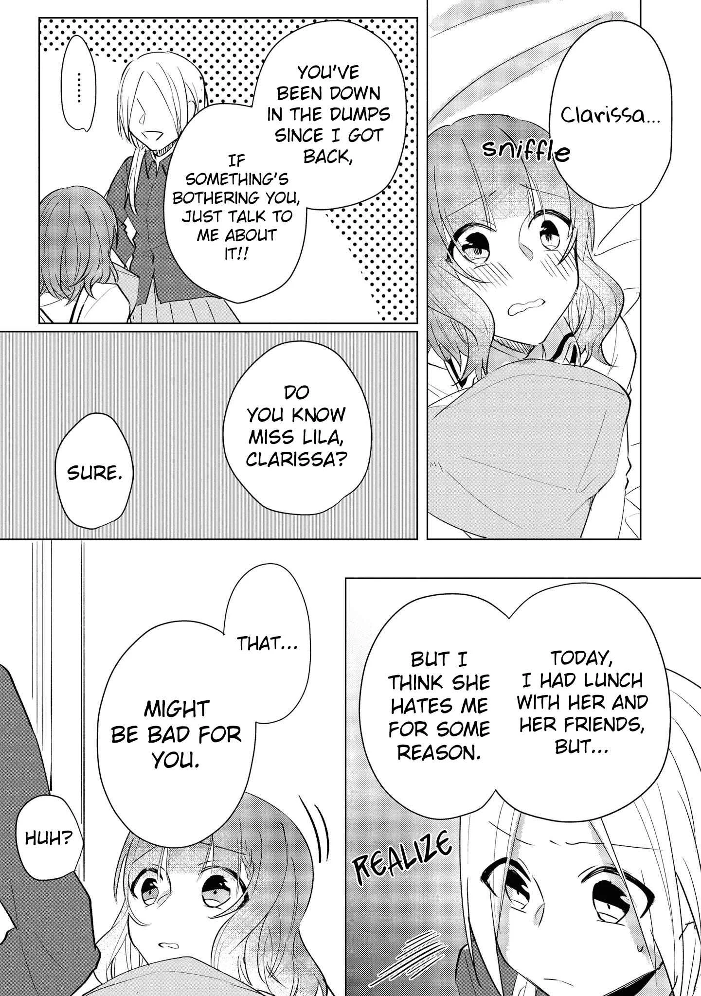 Konyakusha ga Akuyaku de Komattemasu Chapter 4: School Part 1 - Page 27