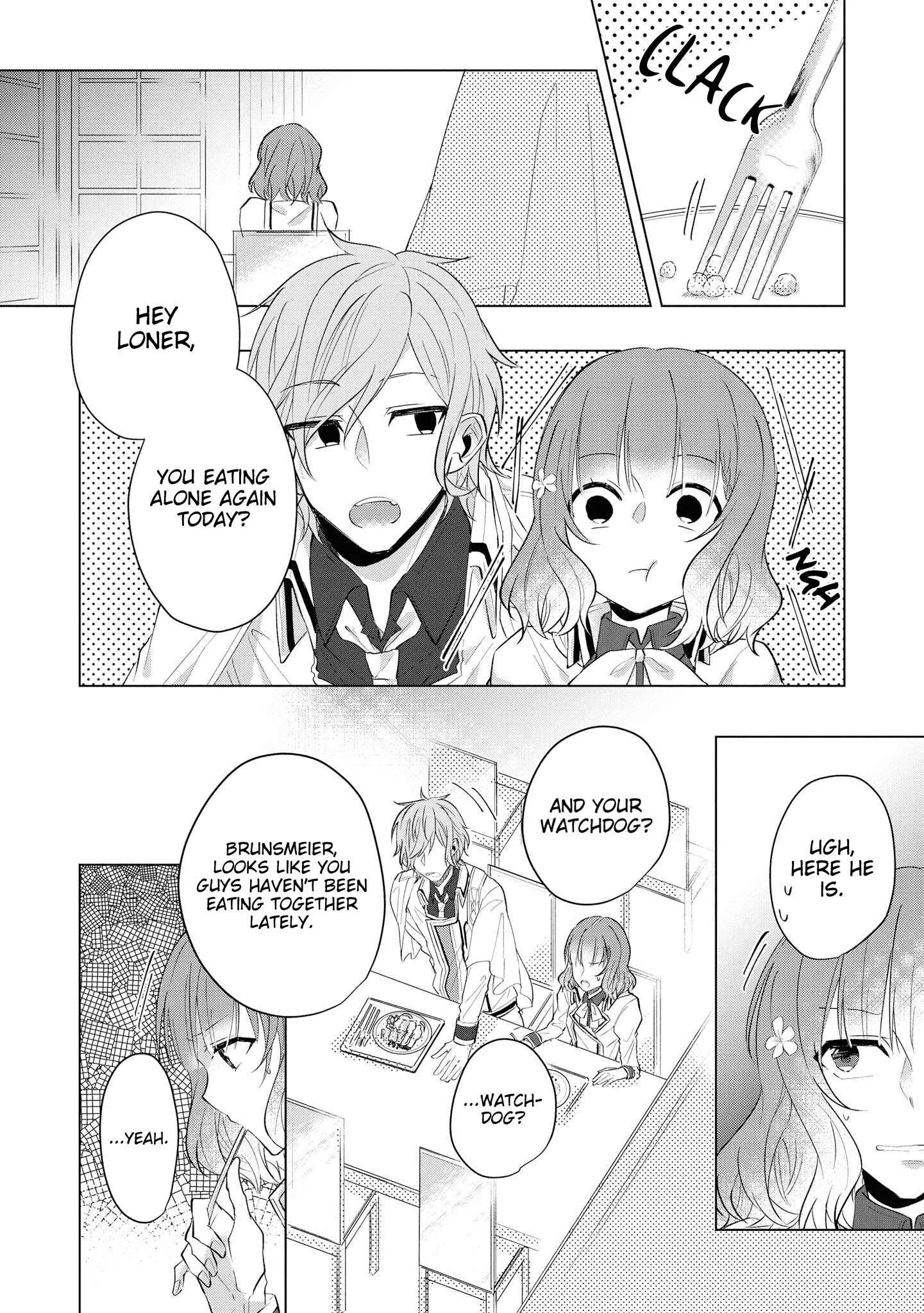 Konyakusha ga Akuyaku de Komattemasu Chapter 5: School Part 2 - Page 2