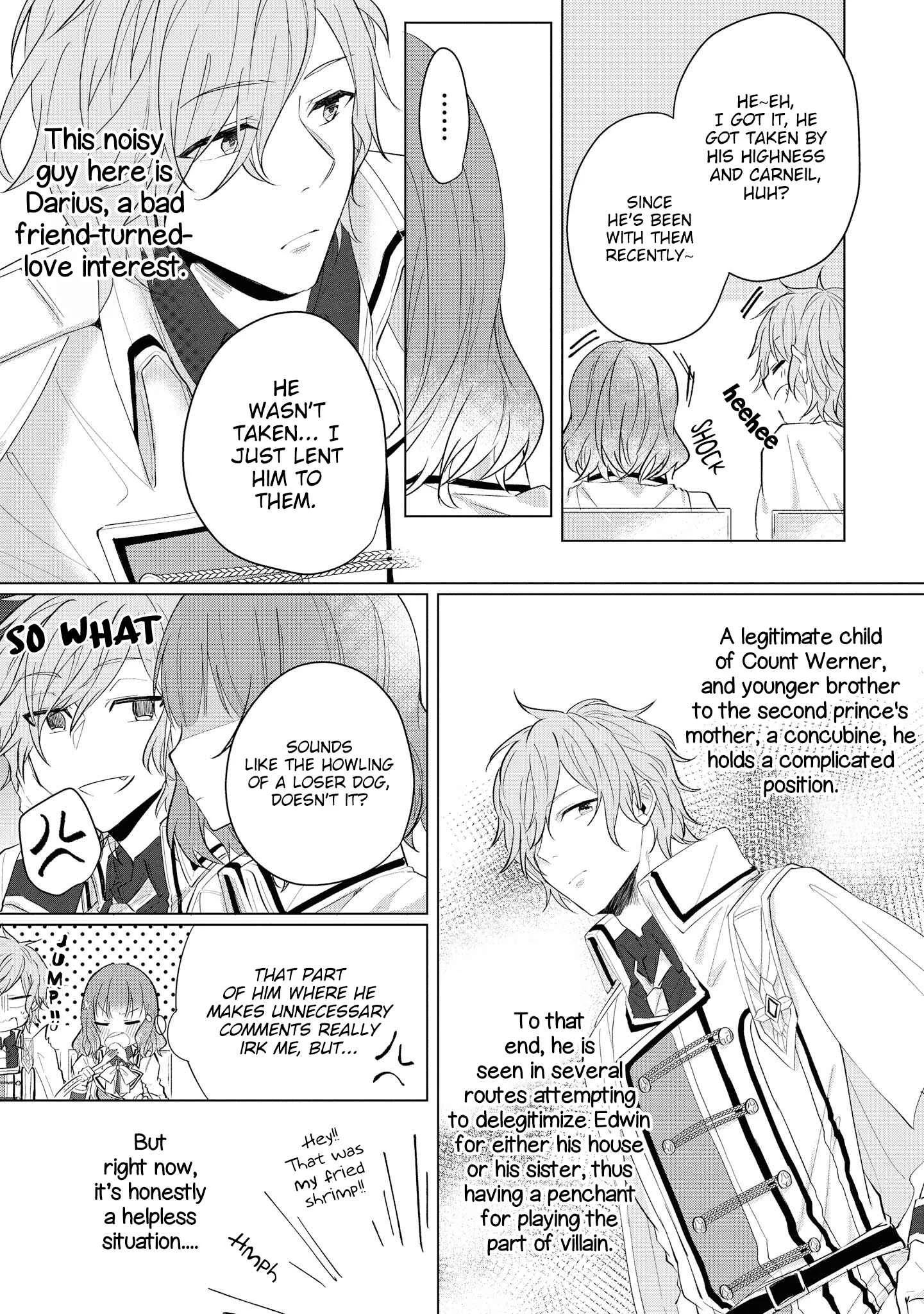 Konyakusha ga Akuyaku de Komattemasu Chapter 5: School Part 2 - Page 3
