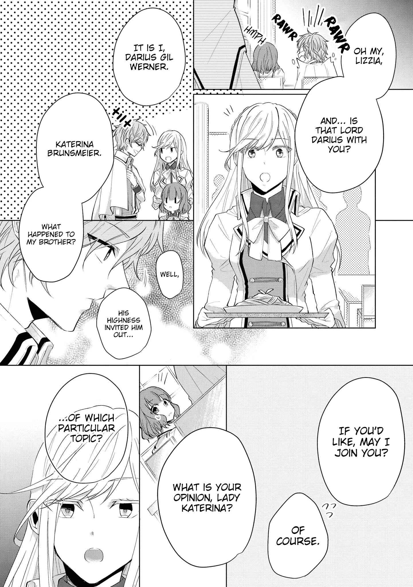 Konyakusha ga Akuyaku de Komattemasu Chapter 5: School Part 2 - Page 4