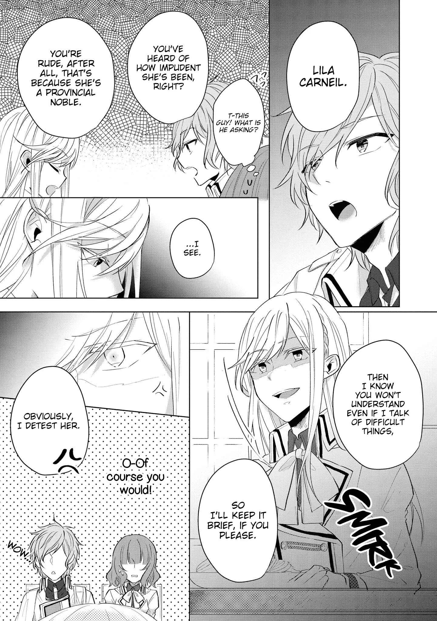Konyakusha ga Akuyaku de Komattemasu Chapter 5: School Part 2 - Page 5