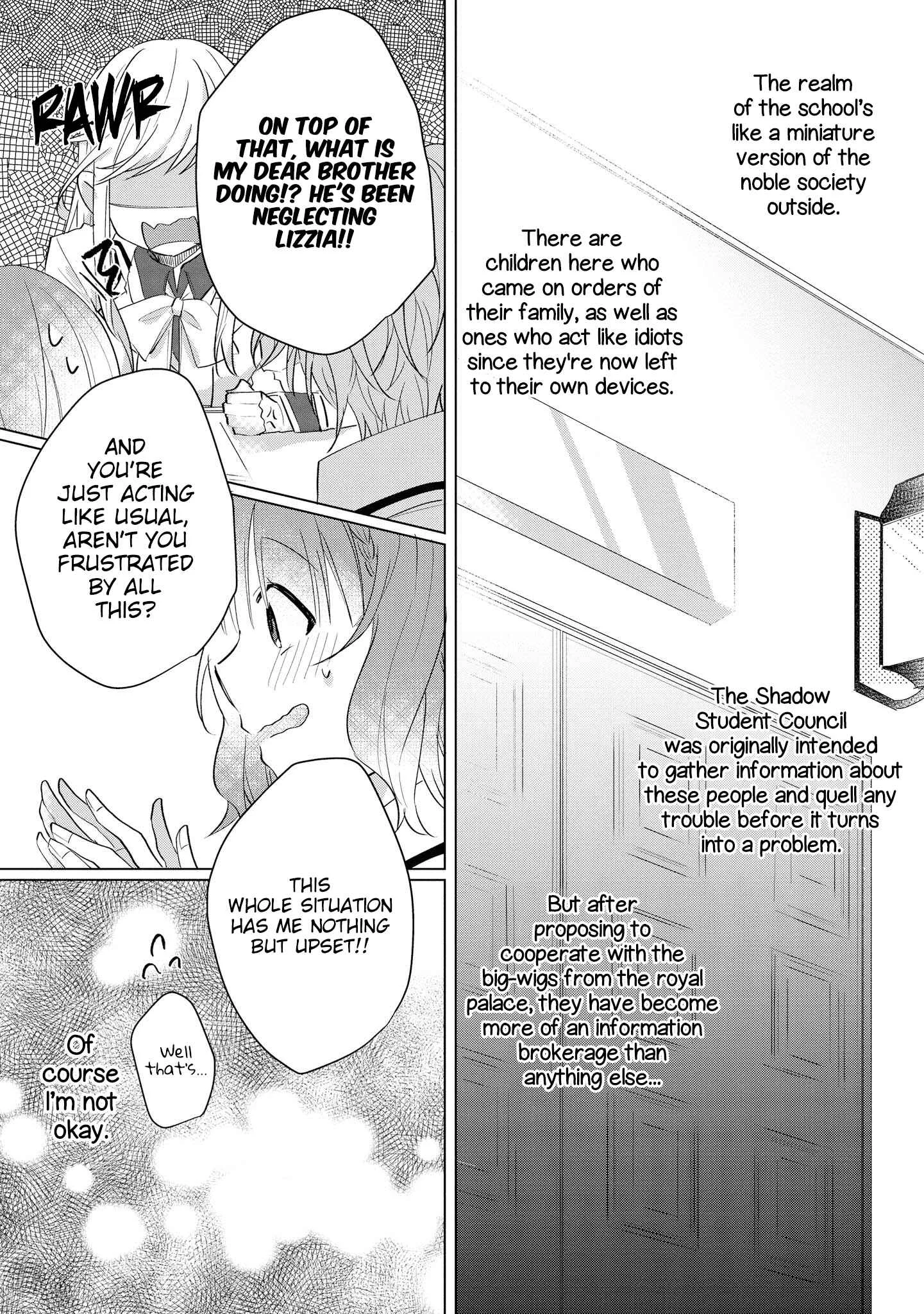 Konyakusha ga Akuyaku de Komattemasu Chapter 5: School Part 2 - Page 7