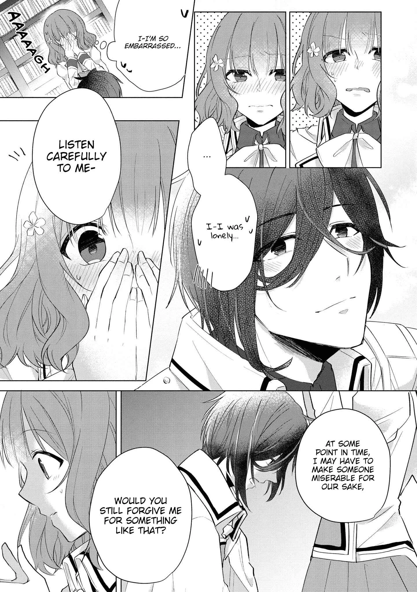Konyakusha ga Akuyaku de Komattemasu Chapter 5: School Part 2 - Page 11