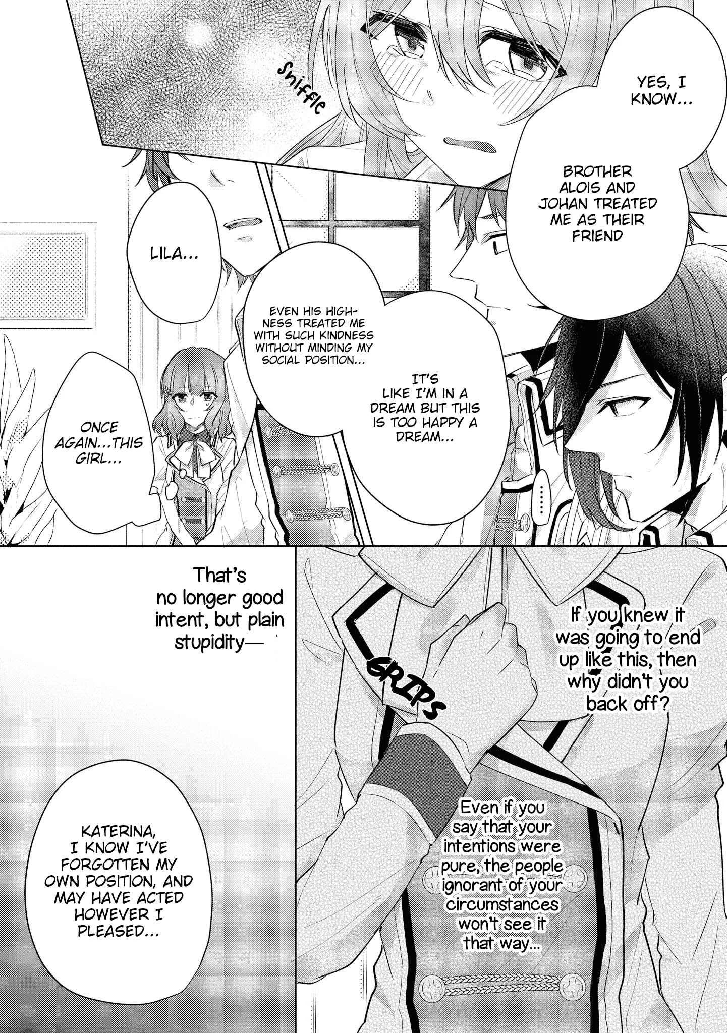Konyakusha ga Akuyaku de Komattemasu Chapter 5: School Part 2 - Page 16