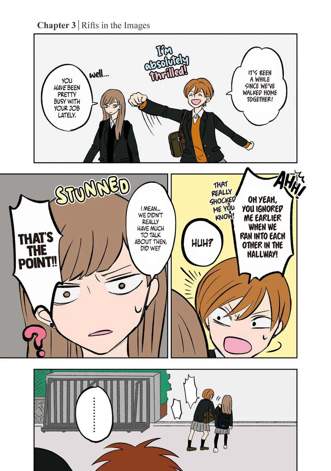 Koori no Jouheki (Book Version) Chapter 3: Rifts in the Images - Page 1