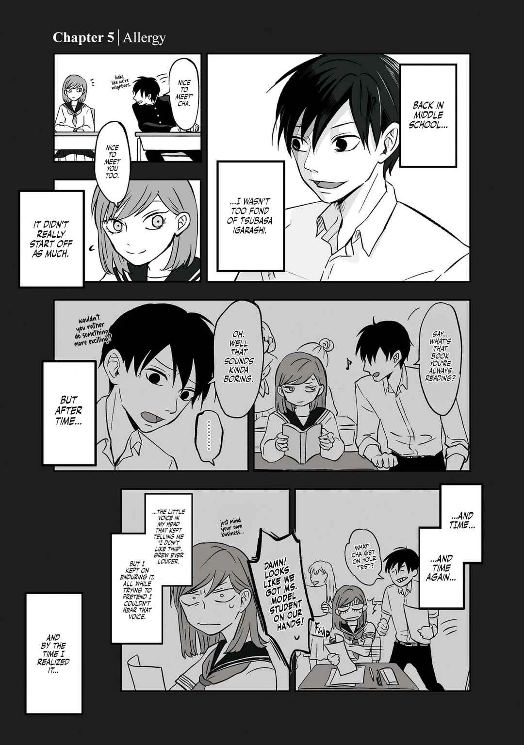 Koori no Jouheki (Book Version) Chapter 5: Allergy - Page 1
