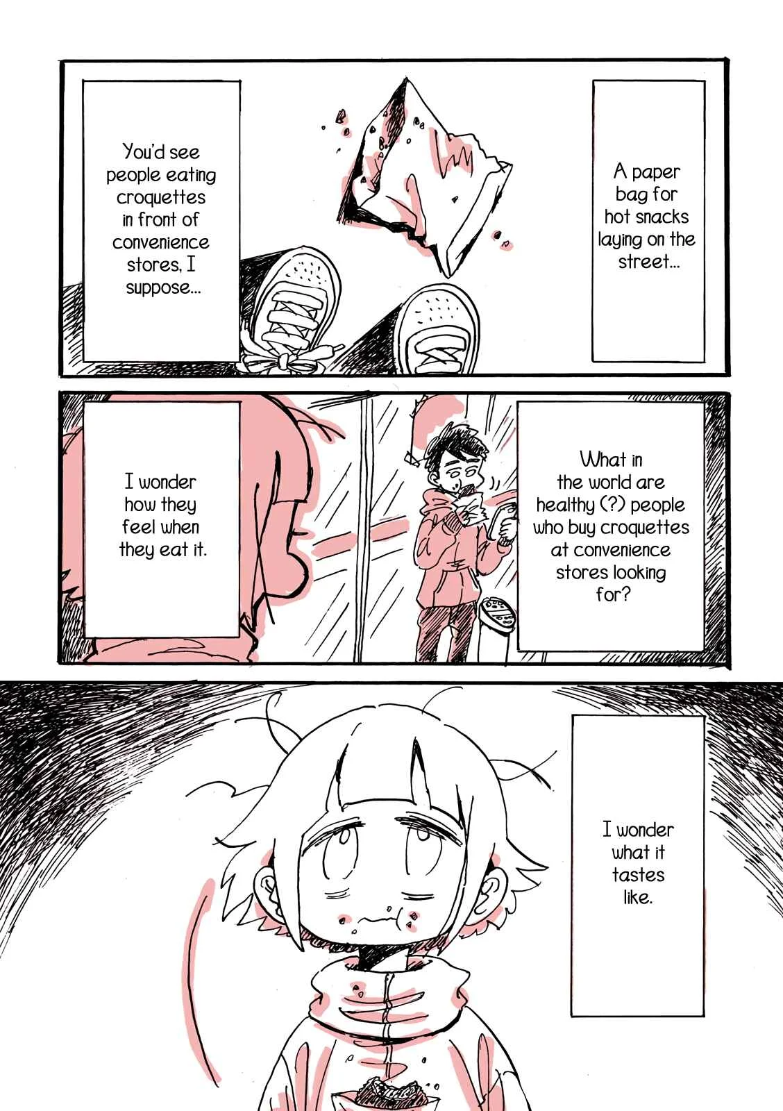 Kore wa Yuganda Shokurepo desu Chapter 0: I'll Take the Oil Punch From a Convenience Store Croquette - Page 8